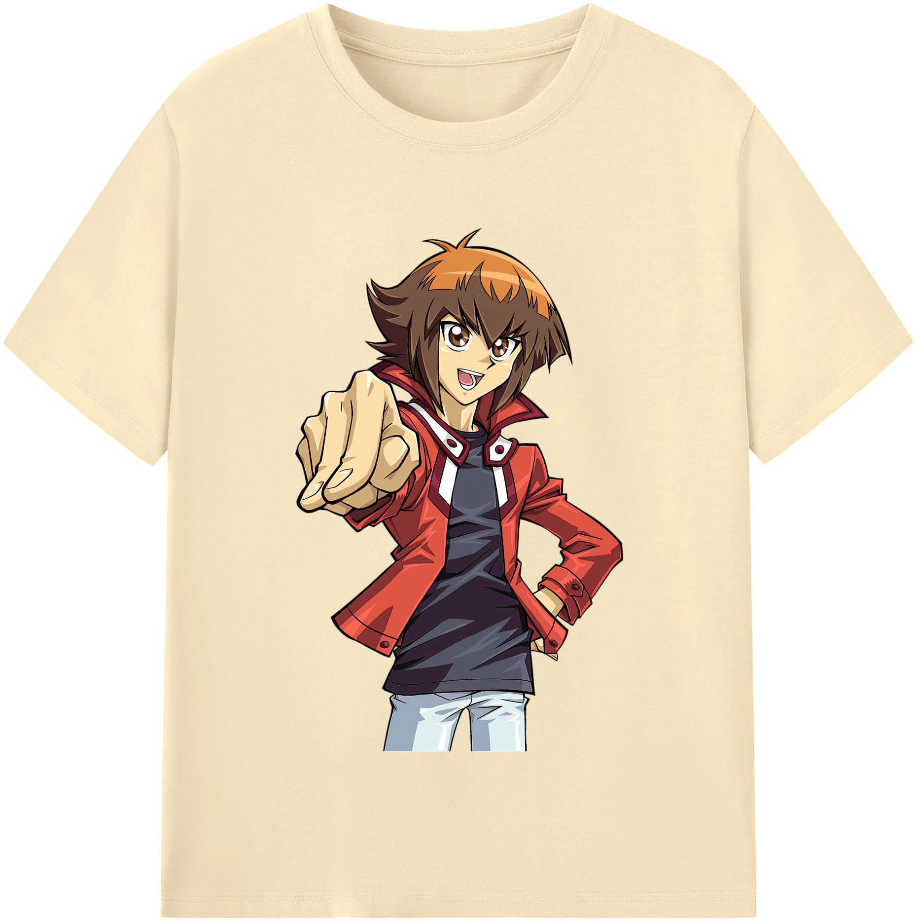 （画像用） 遊☆戯☆王 Yu-Gi-Oh! 綿100％半袖Tシャツ（フロントプリント）