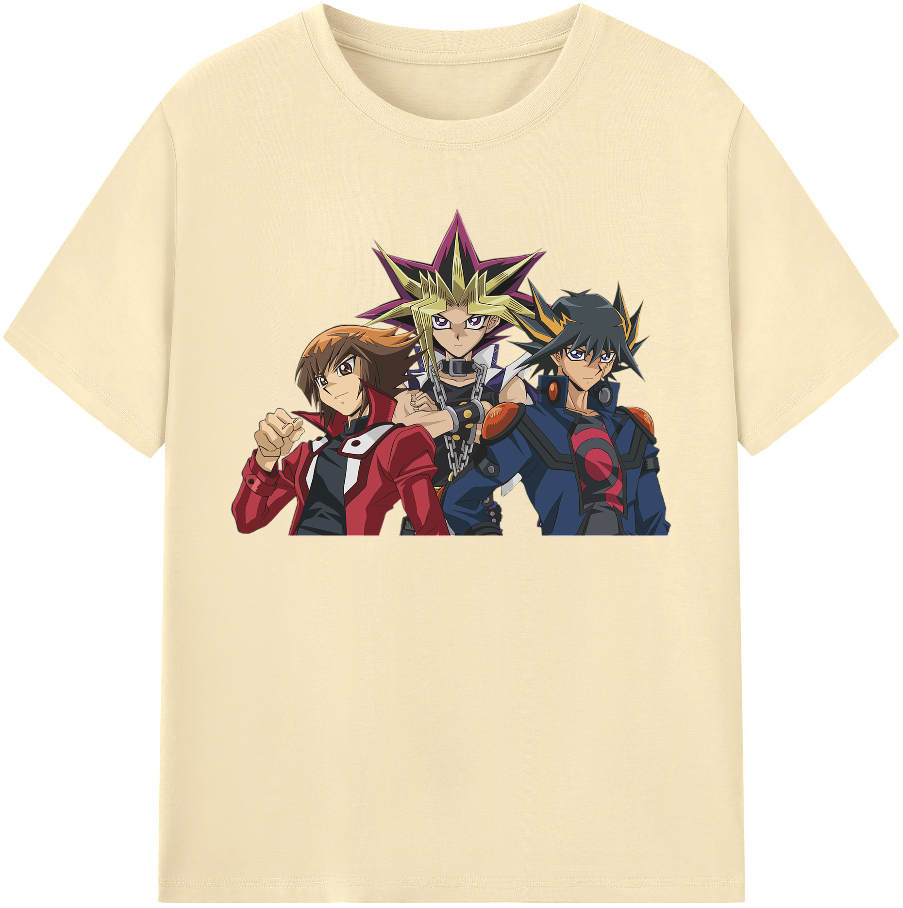 （画像用） 遊☆戯☆王 Yu-Gi-Oh! 綿100％半袖Tシャツ（フロントプリント）