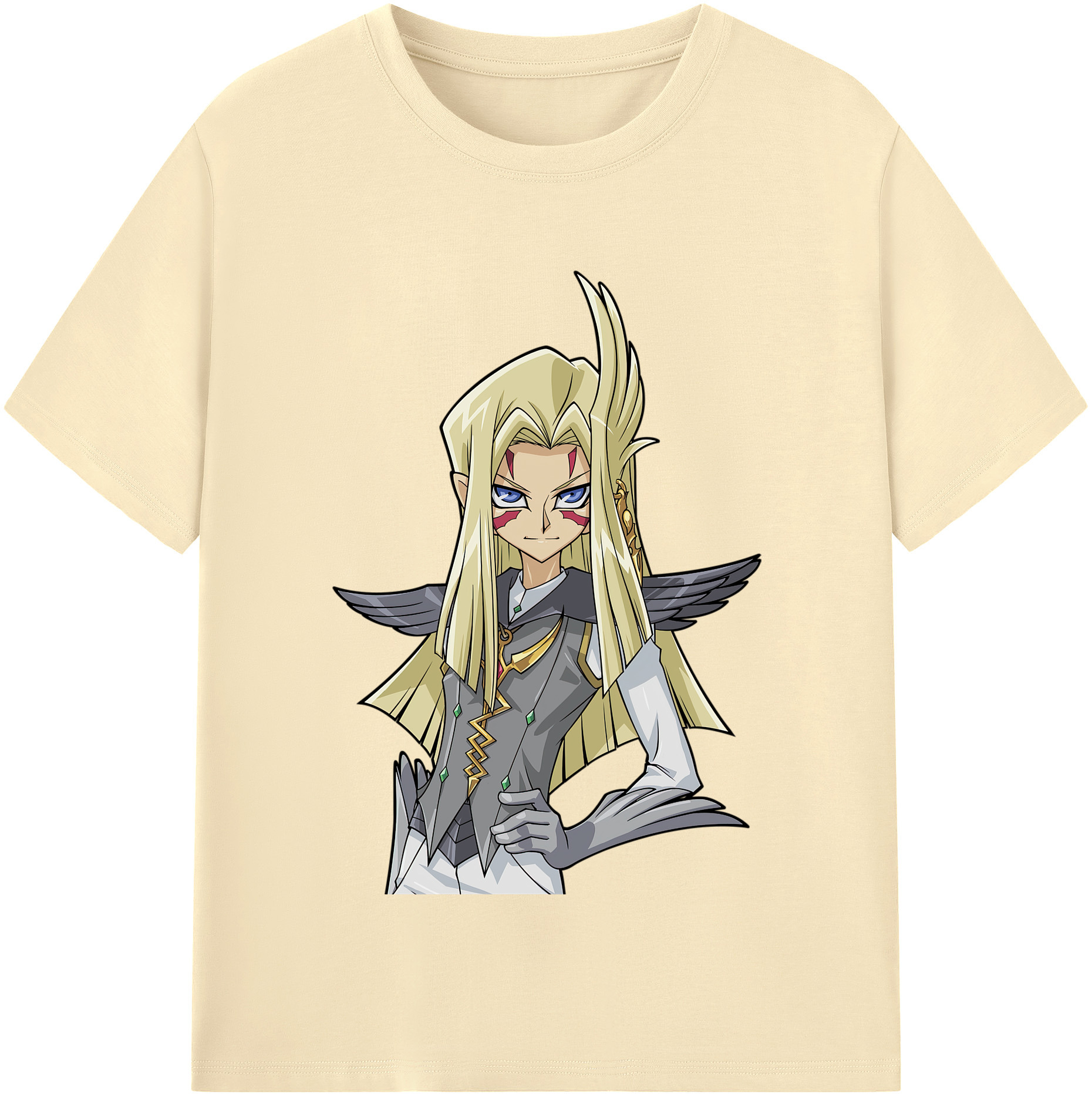 （画像用） 遊☆戯☆王 Yu-Gi-Oh! 綿100％半袖Tシャツ（フロントプリント）