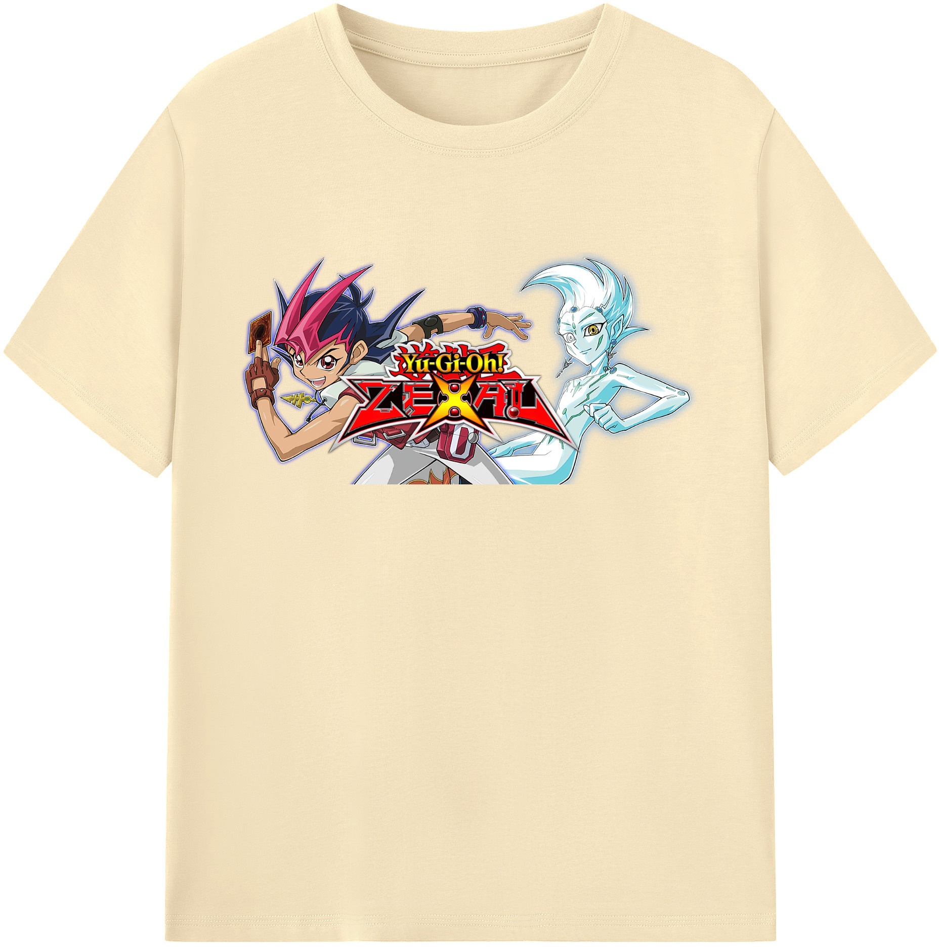 （画像用） 遊☆戯☆王 Yu-Gi-Oh! 綿100％半袖Tシャツ（フロントプリント）