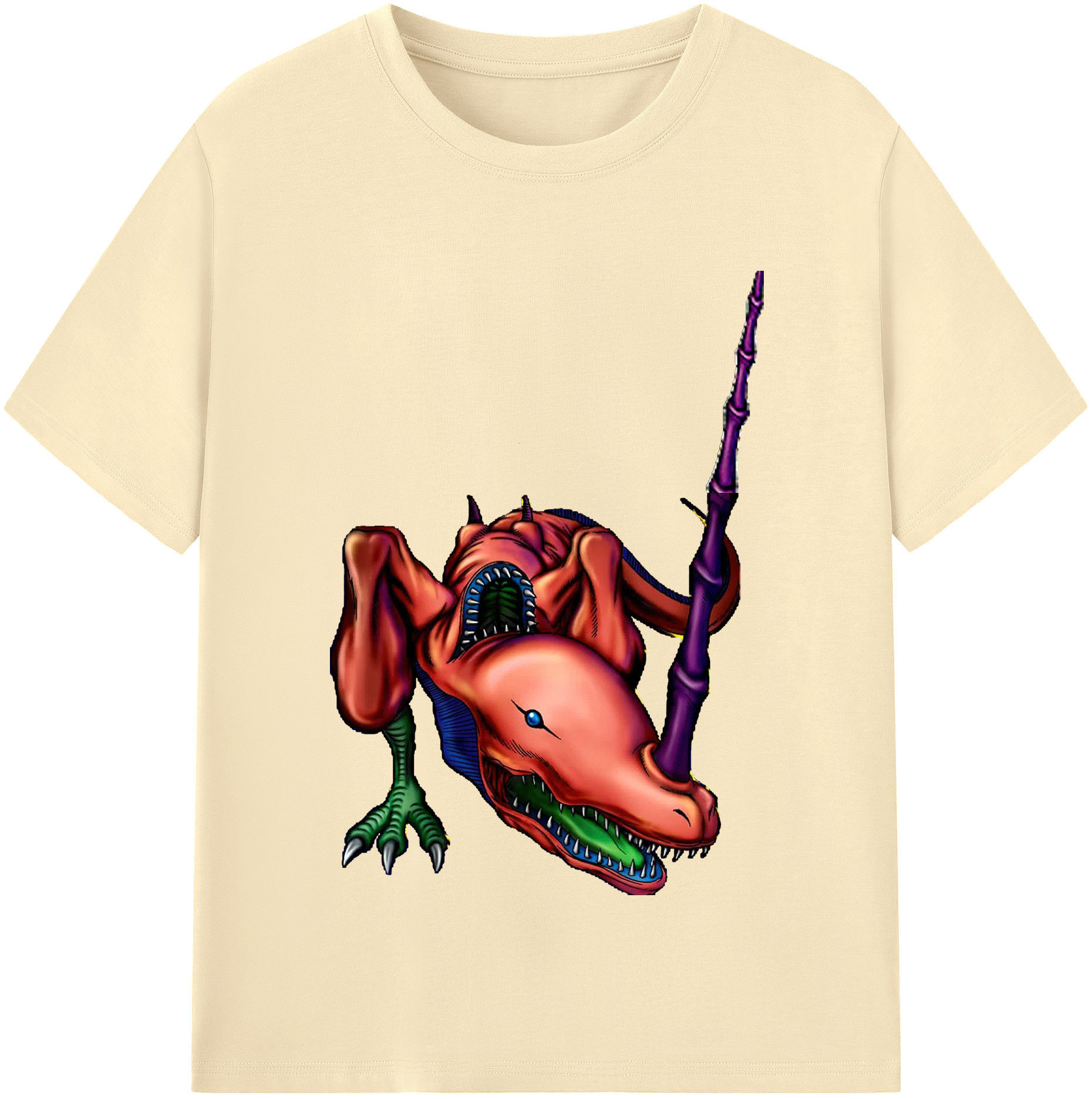 （画像用） 遊☆戯☆王 Yu-Gi-Oh! 綿100％半袖Tシャツ（フロントプリント）
