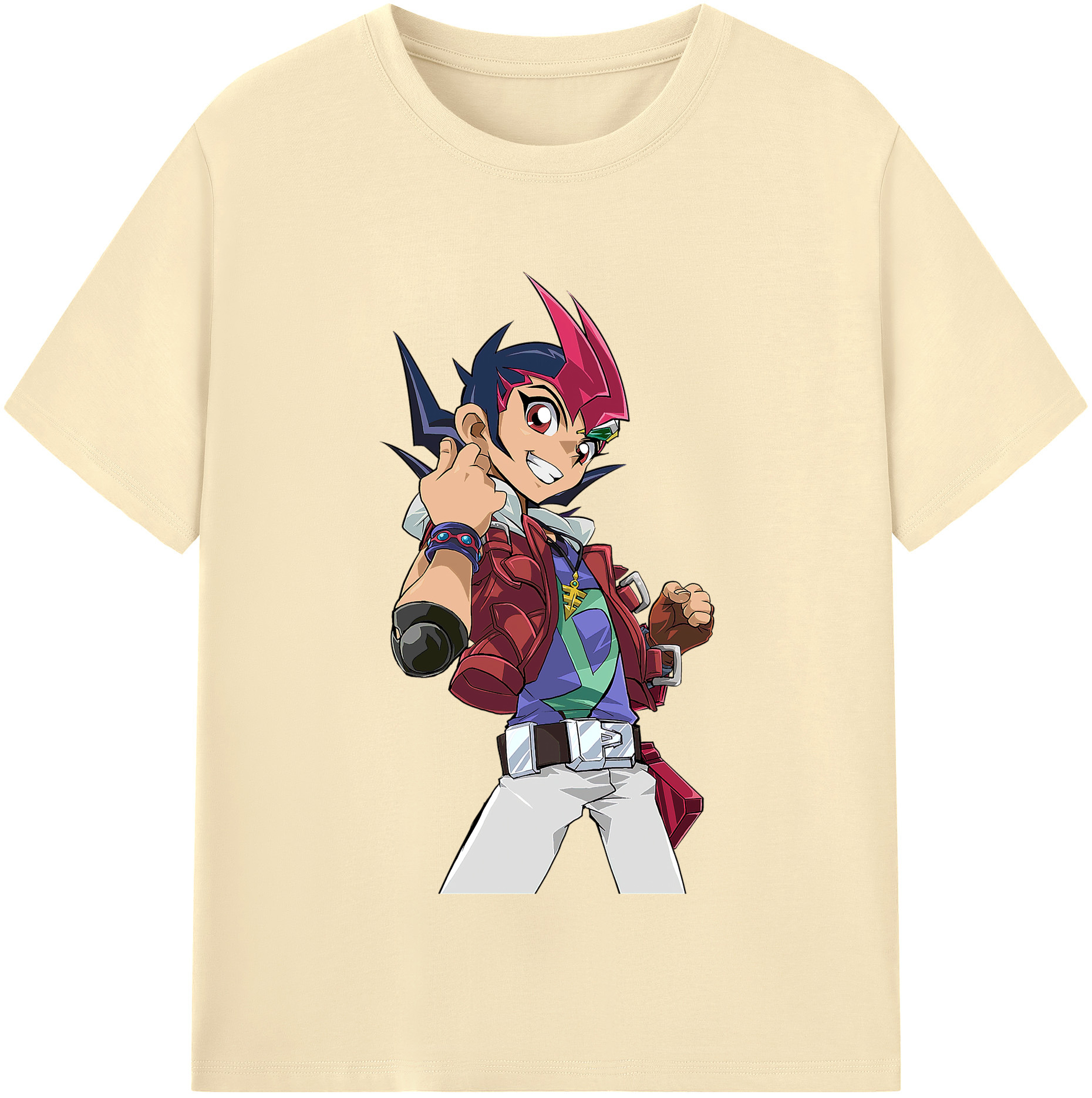 （画像用） 遊☆戯☆王 Yu-Gi-Oh! 綿100％半袖Tシャツ（フロントプリント）