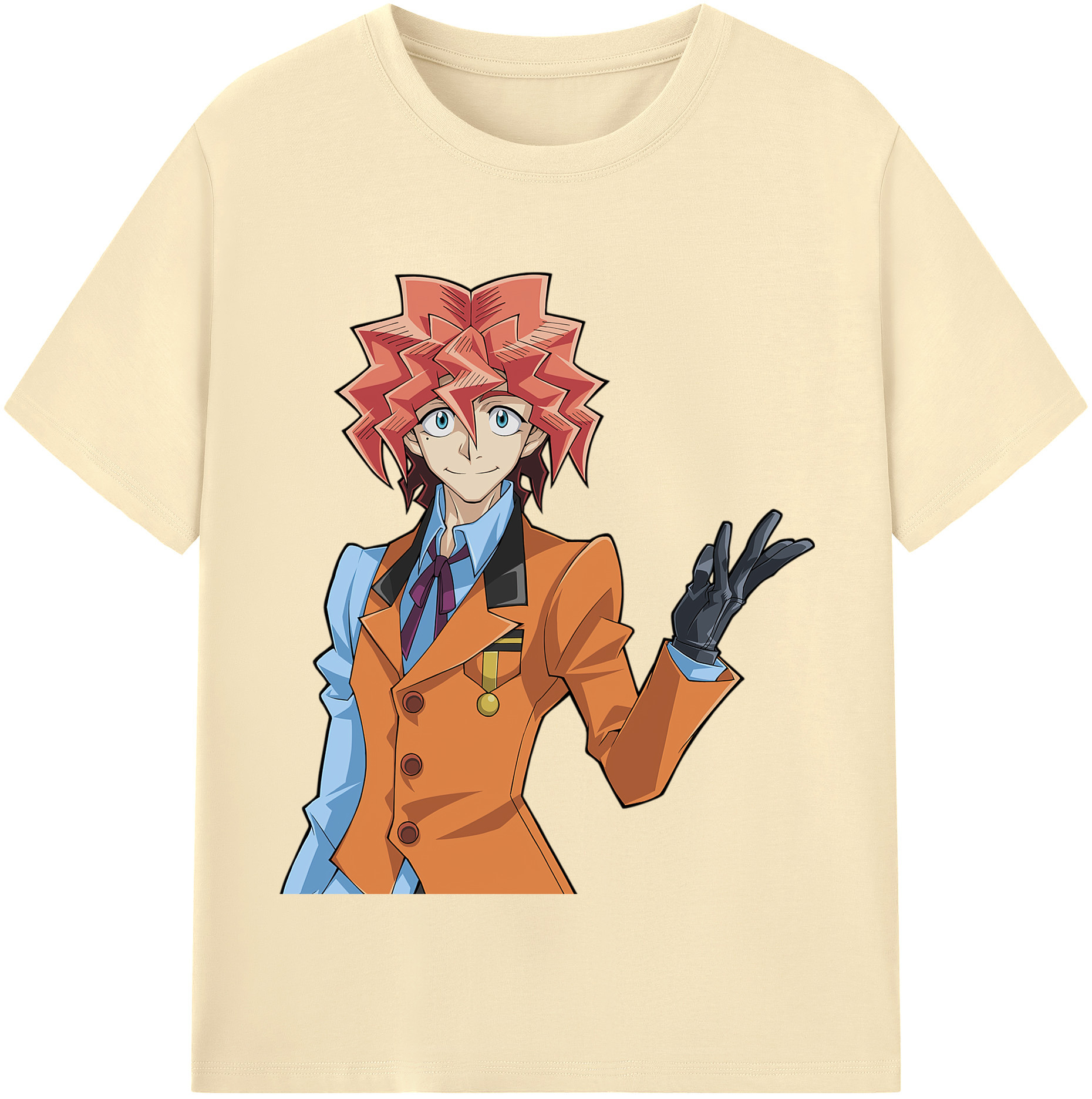 （画像用） 遊☆戯☆王 Yu-Gi-Oh! 綿100％半袖Tシャツ（フロントプリント）