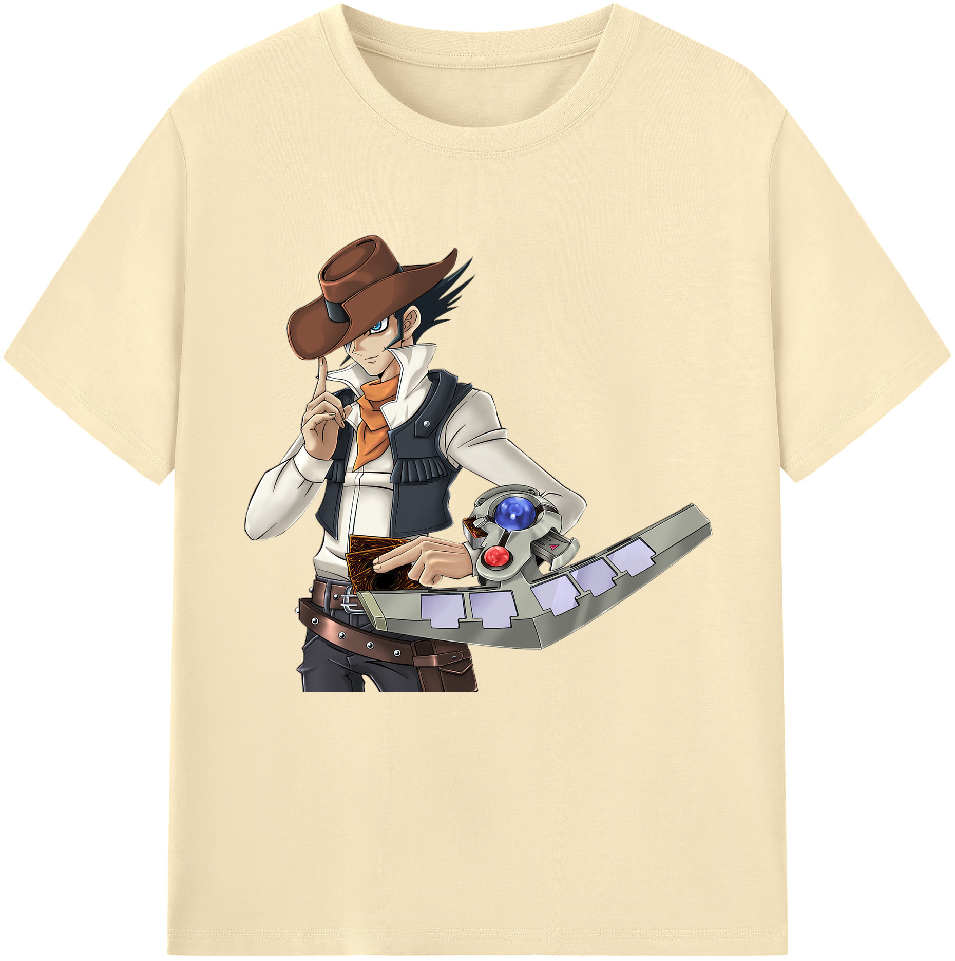 （画像用） 遊☆戯☆王 Yu-Gi-Oh! 綿100％半袖Tシャツ（フロントプリント）