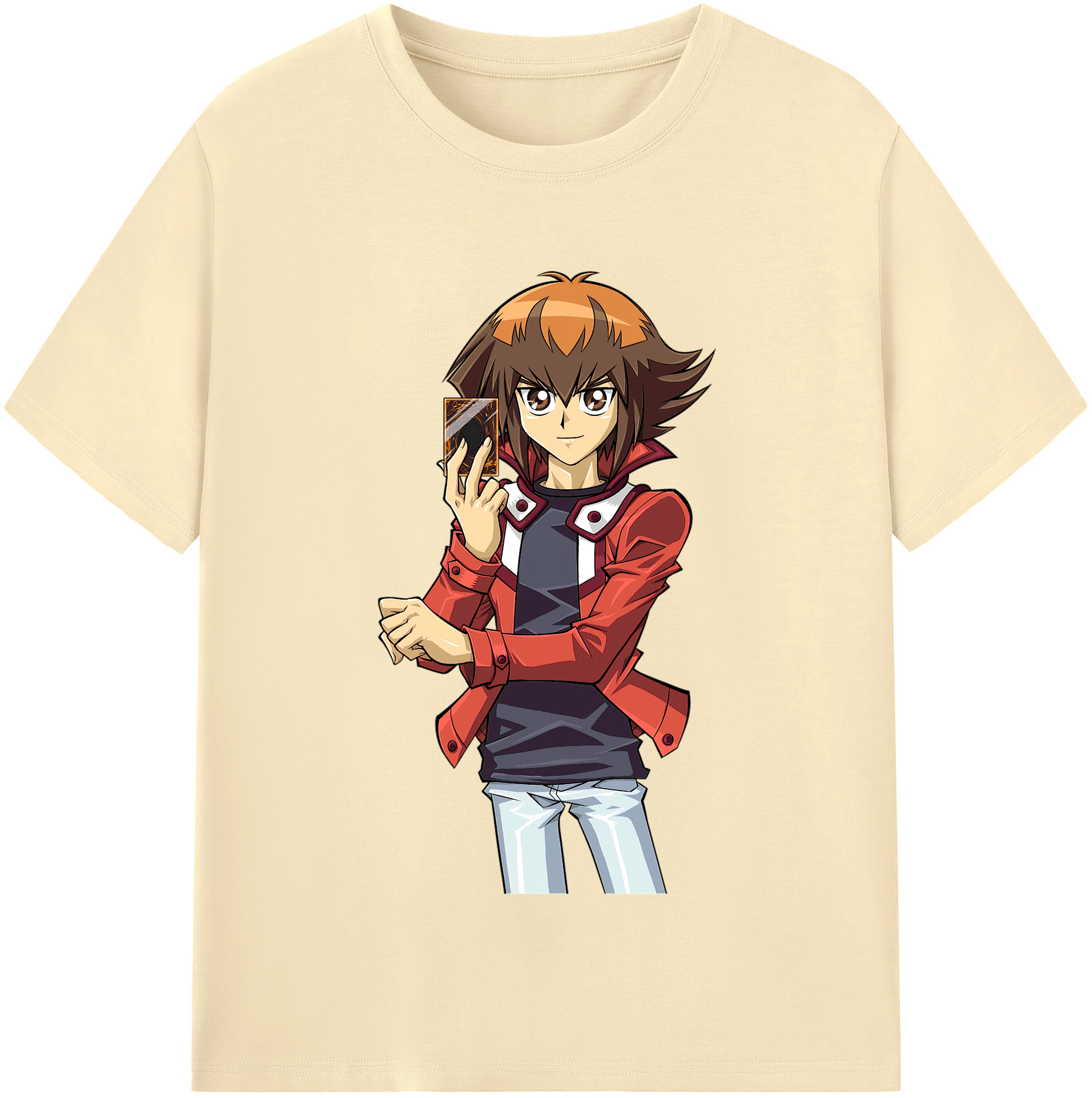 （画像用） 遊☆戯☆王 Yu-Gi-Oh! 綿100％半袖Tシャツ（フロントプリント）