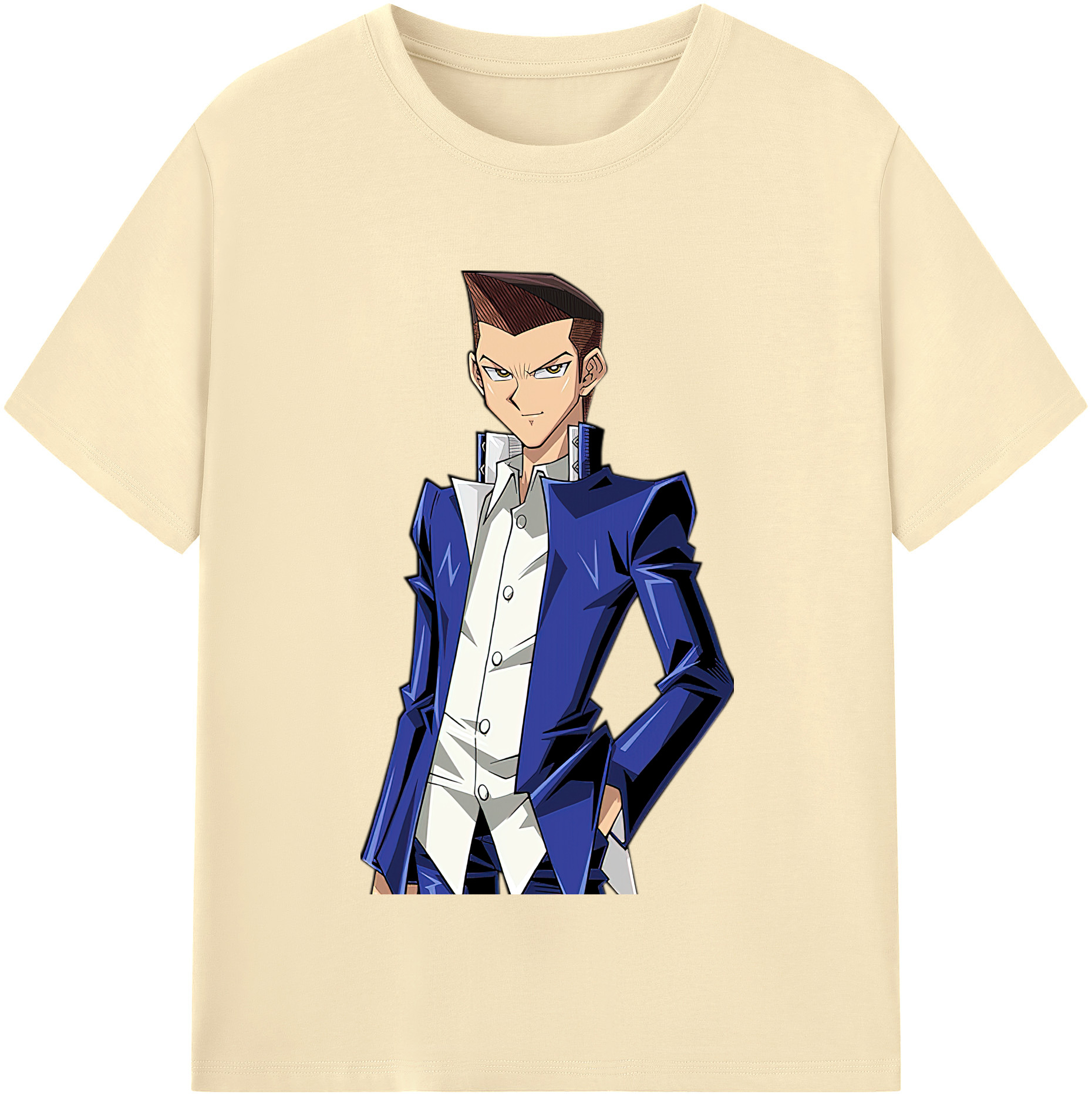 （画像用） 遊☆戯☆王 Yu-Gi-Oh! 綿100％半袖Tシャツ（フロントプリント）