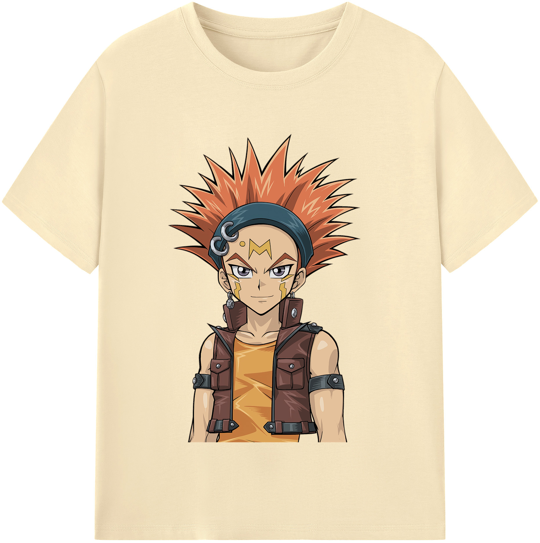 （画像用） 遊☆戯☆王 Yu-Gi-Oh! 綿100％半袖Tシャツ（フロントプリント）