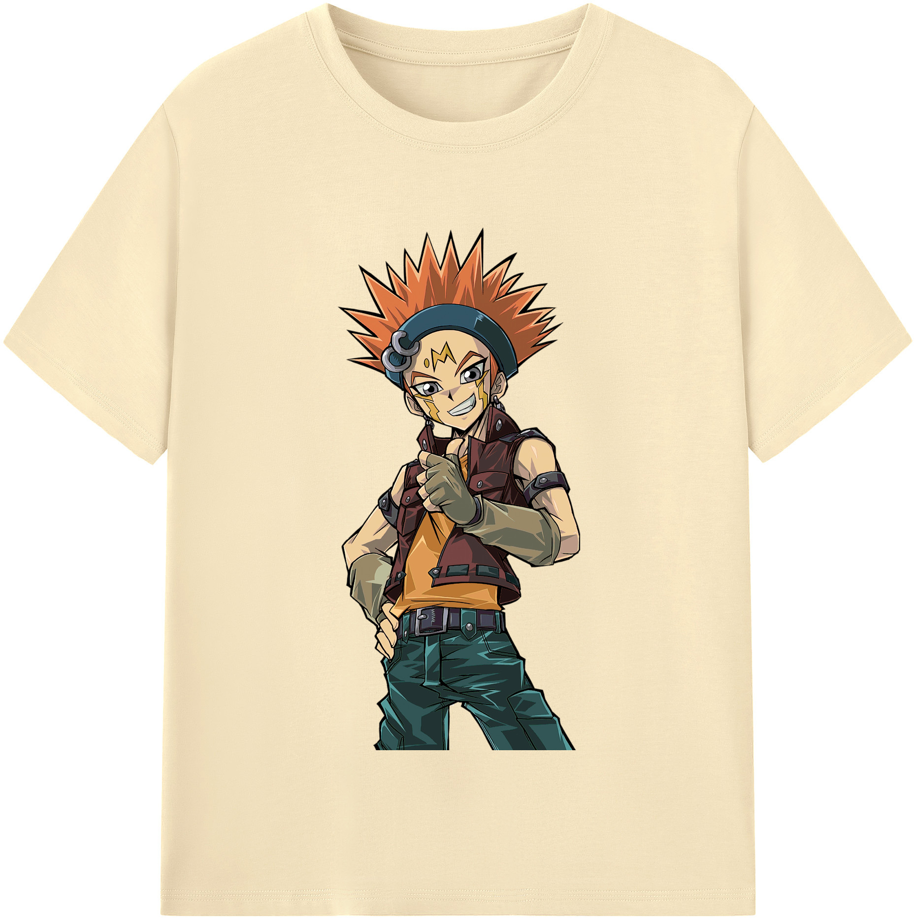 （画像用） 遊☆戯☆王 Yu-Gi-Oh! 綿100％半袖Tシャツ（フロントプリント）