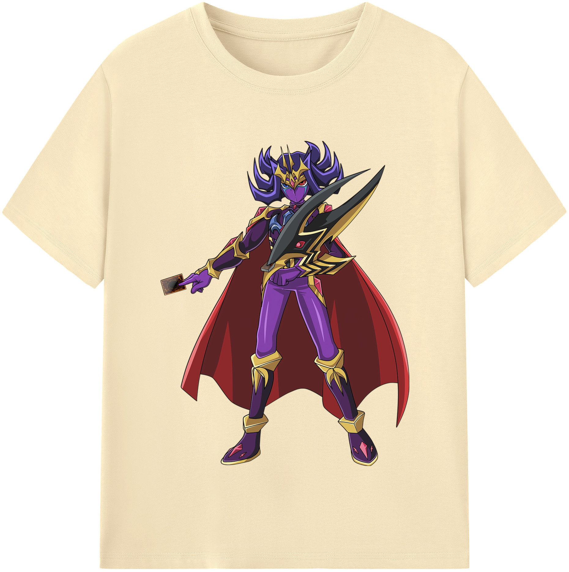 （画像用） 遊☆戯☆王 Yu-Gi-Oh! 綿100％半袖Tシャツ（フロントプリント）