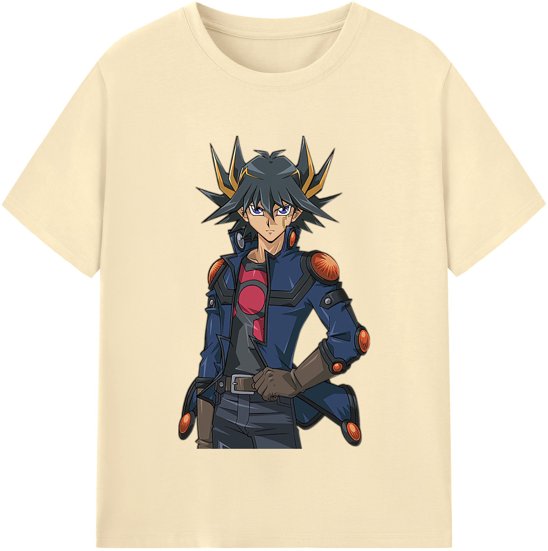 （画像用） 遊☆戯☆王 Yu-Gi-Oh! 綿100％半袖Tシャツ（フロントプリント）