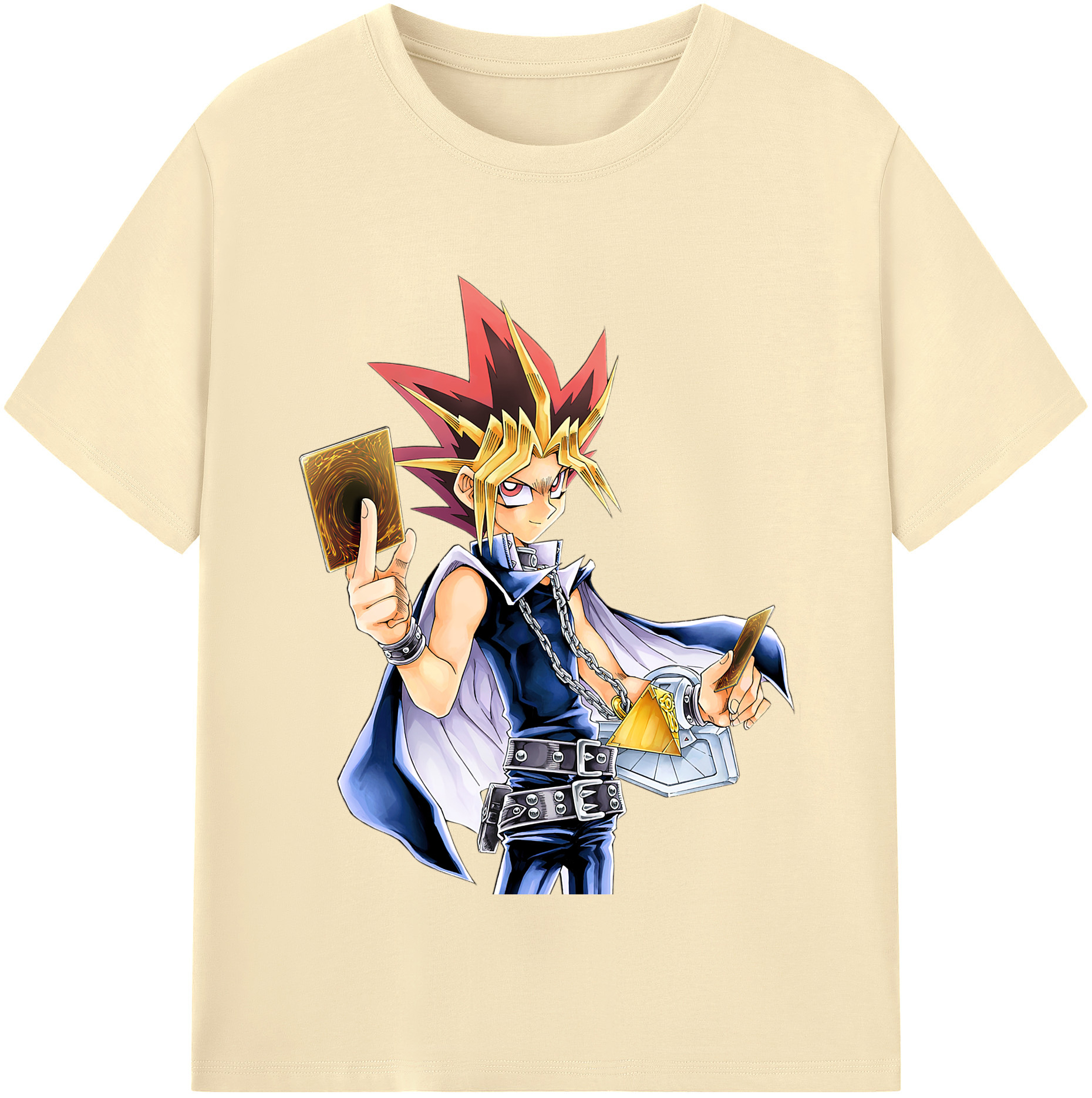 （画像用） 遊☆戯☆王 Yu-Gi-Oh! 綿100％半袖Tシャツ（フロントプリント）