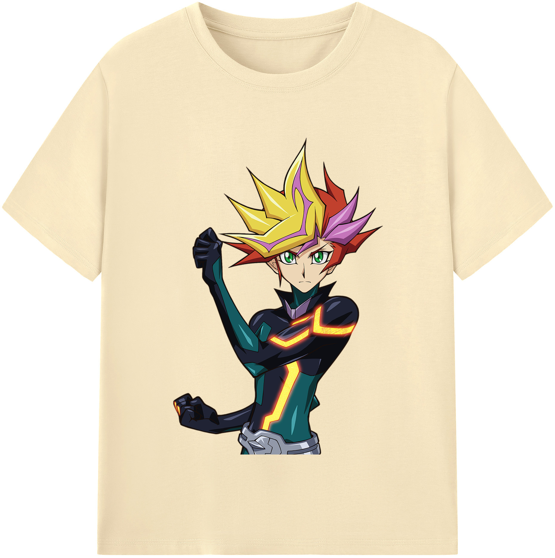 （画像用） 遊☆戯☆王 Yu-Gi-Oh! 綿100％半袖Tシャツ（フロントプリント）