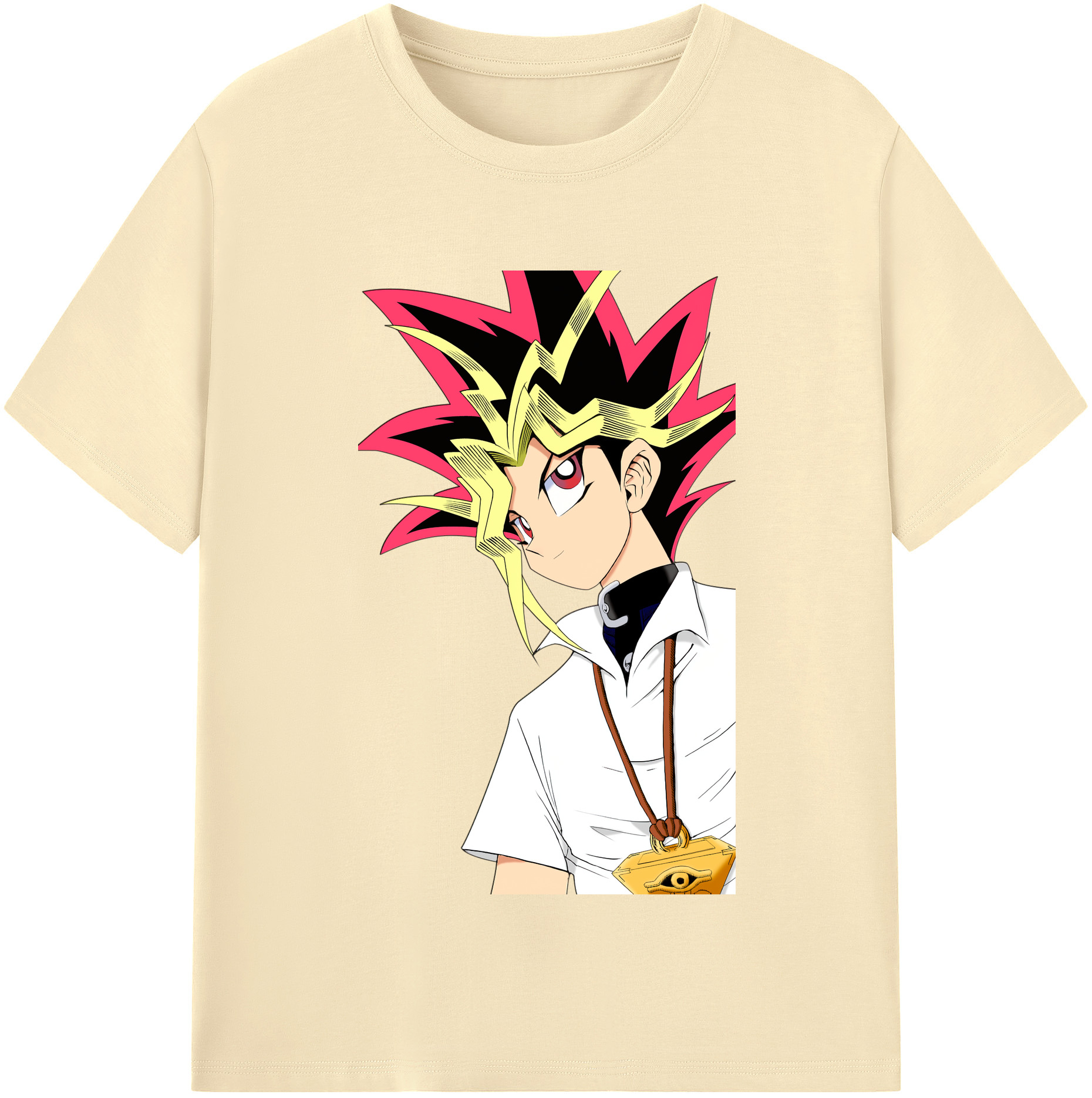 （画像用） 遊☆戯☆王 Yu-Gi-Oh! 綿100％半袖Tシャツ（フロントプリント）