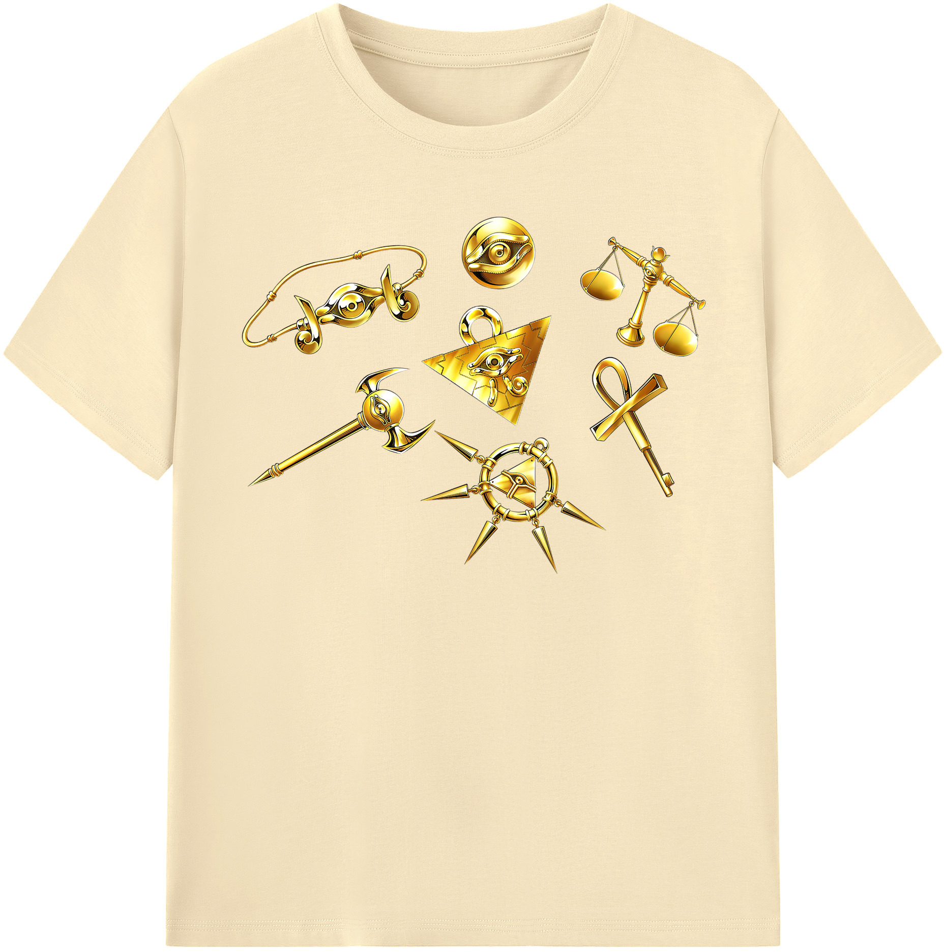 （画像用） 遊☆戯☆王 Yu-Gi-Oh! 綿100％半袖Tシャツ（フロントプリント）