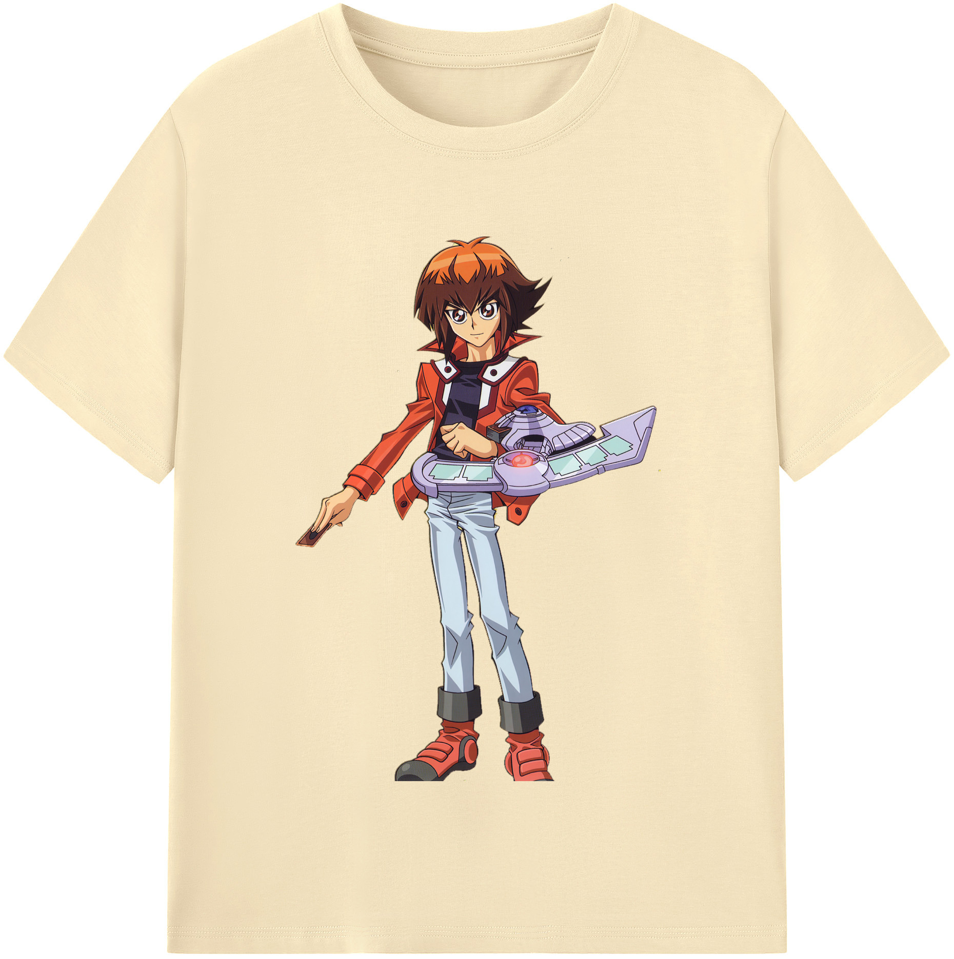 （画像用） 遊☆戯☆王 Yu-Gi-Oh! 綿100％半袖Tシャツ（フロントプリント）