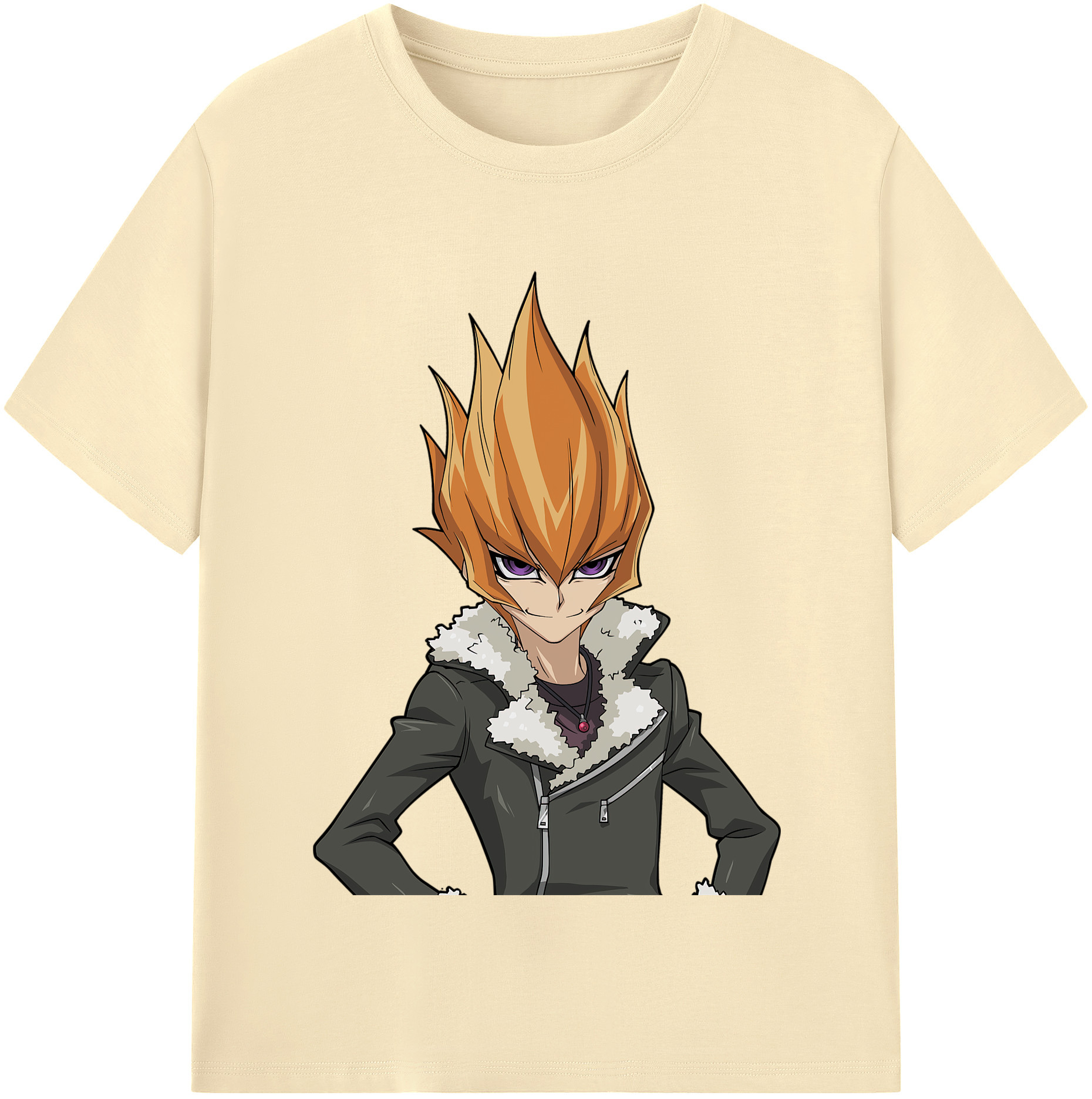 （画像用） 遊☆戯☆王 Yu-Gi-Oh! 綿100％半袖Tシャツ（フロントプリント）