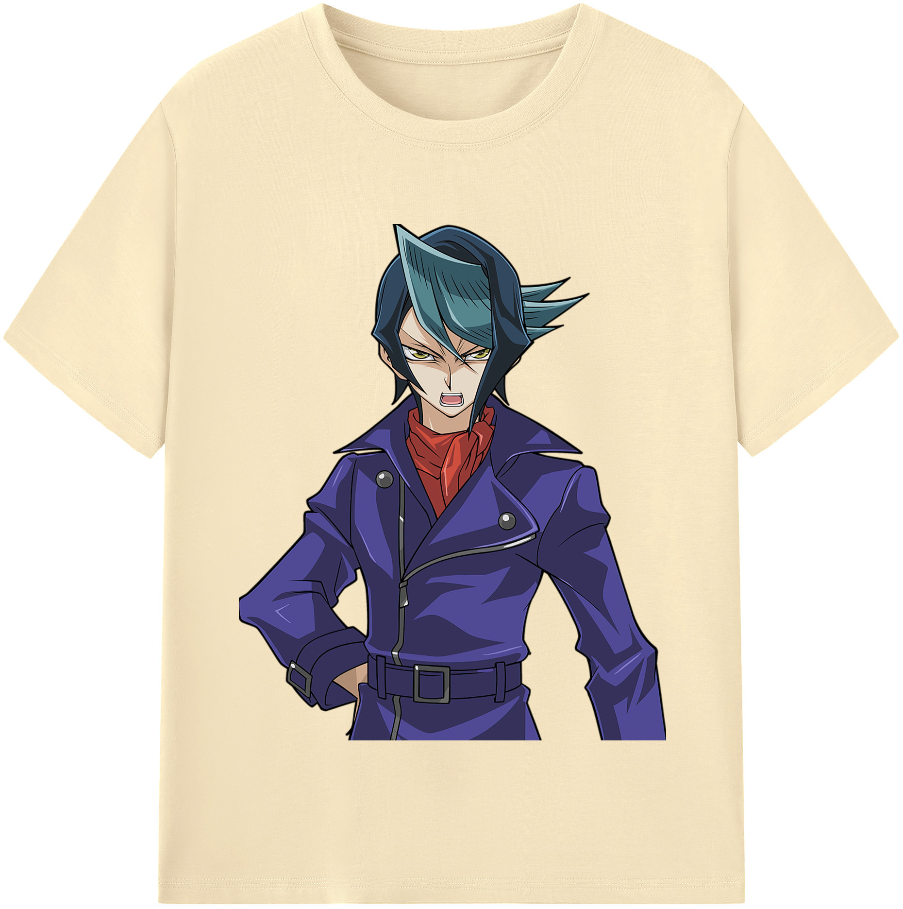 （画像用） 遊☆戯☆王 Yu-Gi-Oh! 綿100％半袖Tシャツ（フロントプリント）