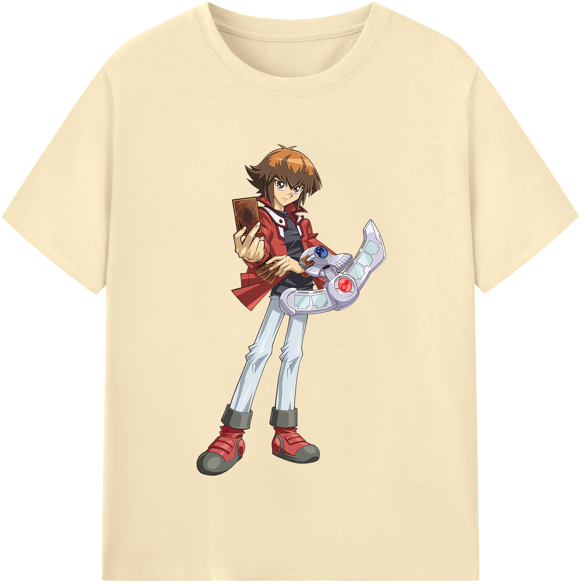（画像用） 遊☆戯☆王 Yu-Gi-Oh! 綿100％半袖Tシャツ（フロントプリント）