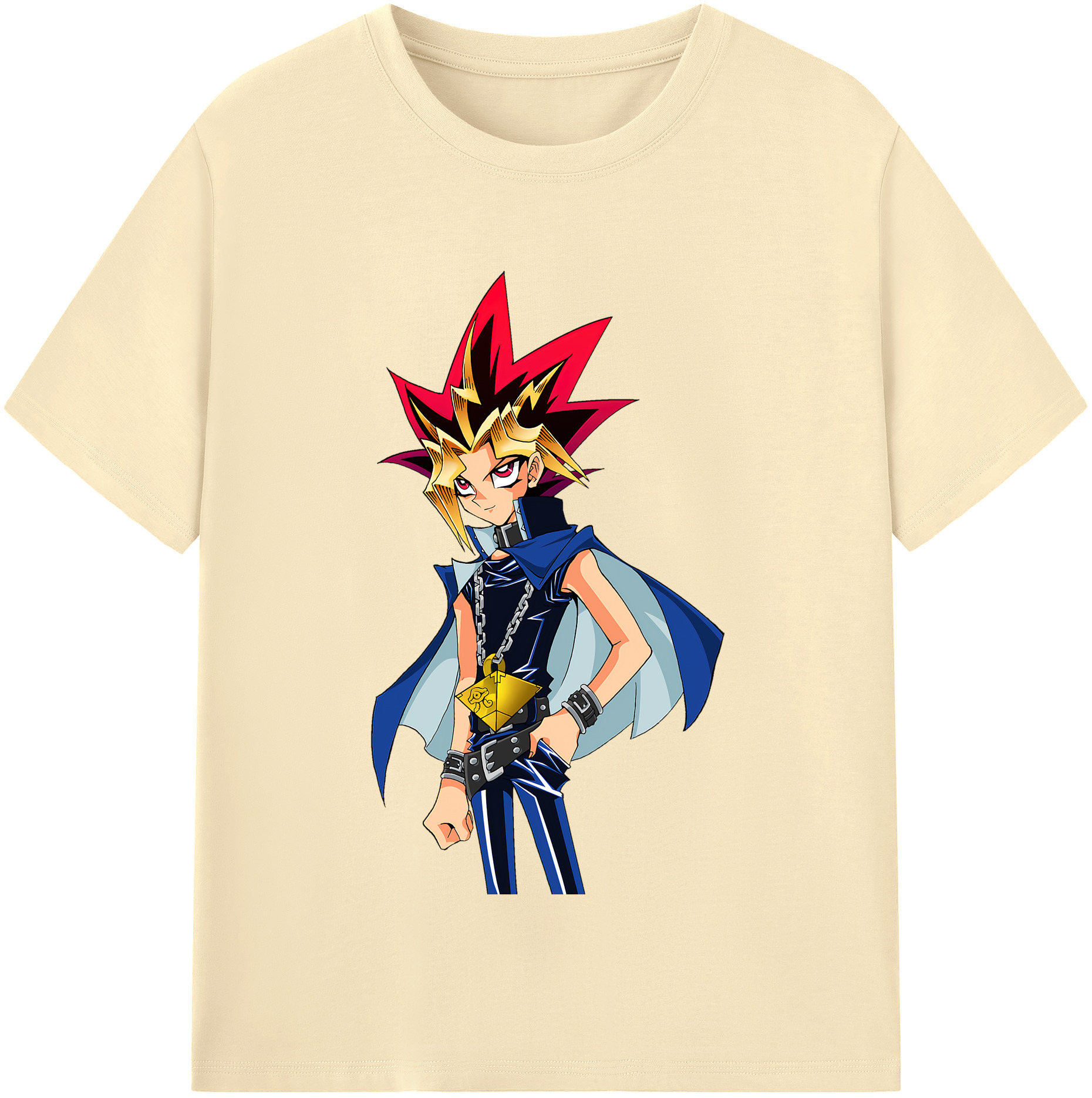 （画像用） 遊☆戯☆王 Yu-Gi-Oh! 綿100％半袖Tシャツ（フロントプリント）