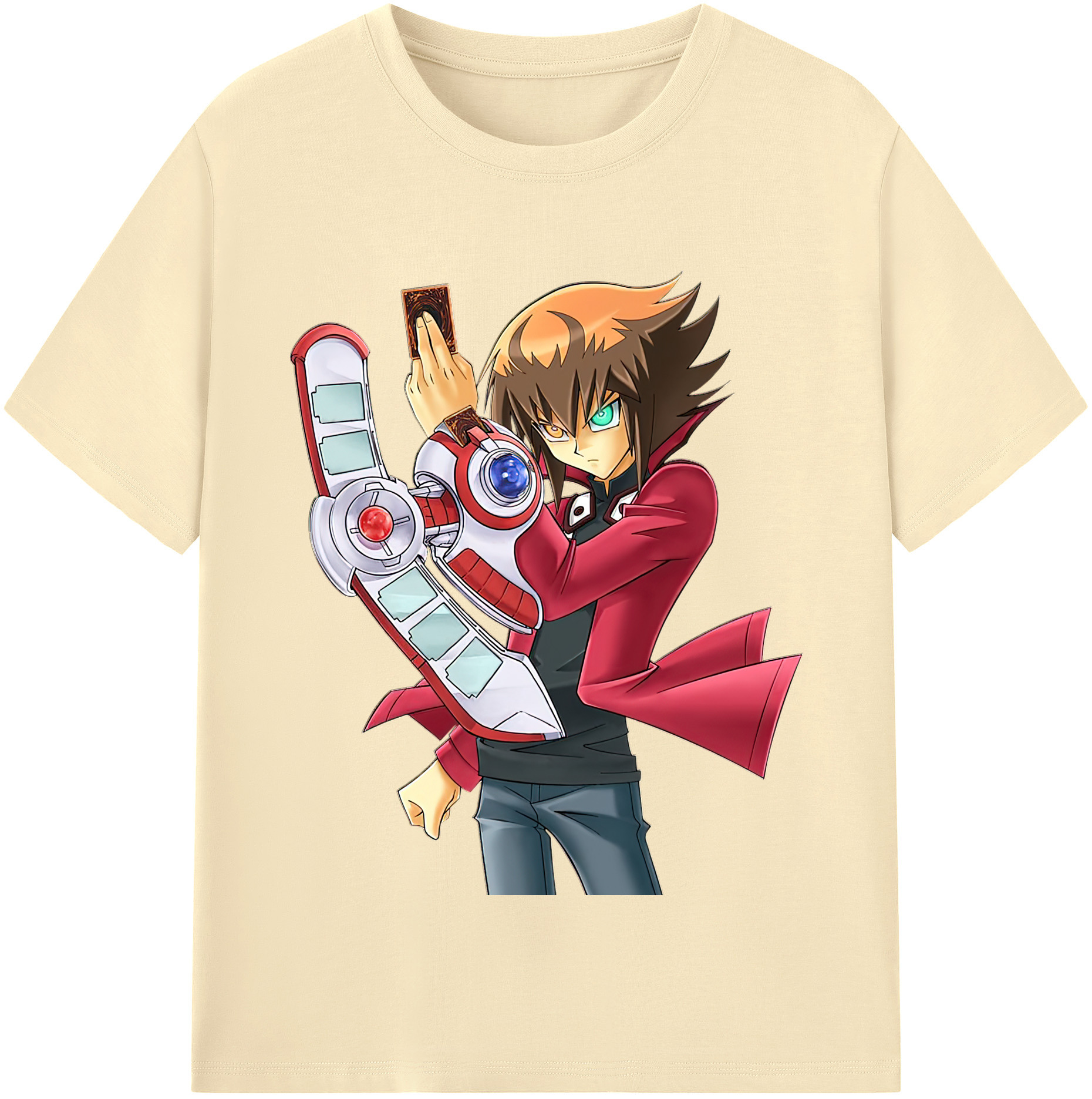 （画像用） 遊☆戯☆王 Yu-Gi-Oh! 綿100％半袖Tシャツ（フロントプリント）