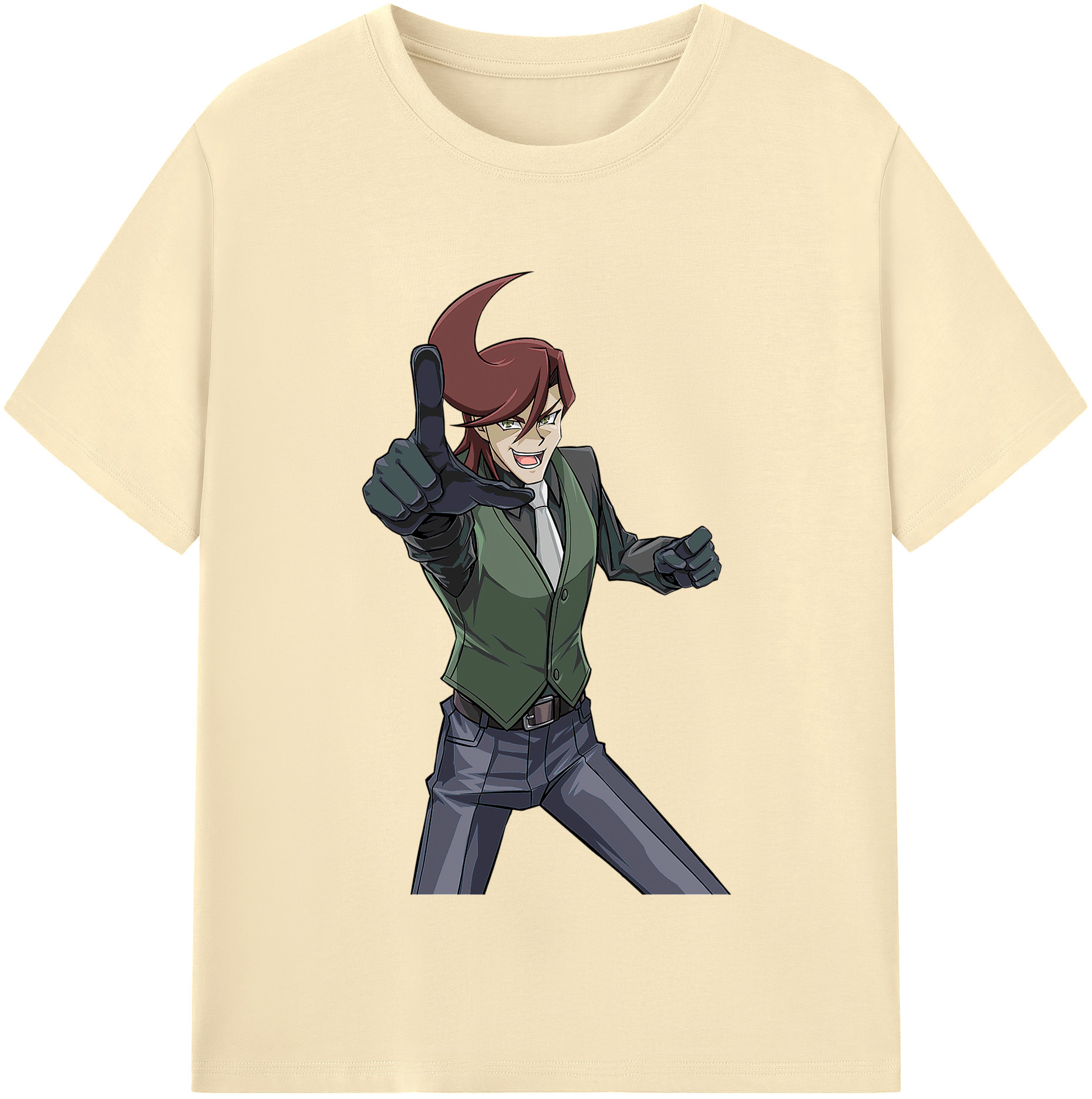 （画像用） 遊☆戯☆王 Yu-Gi-Oh! 綿100％半袖Tシャツ（フロントプリント）