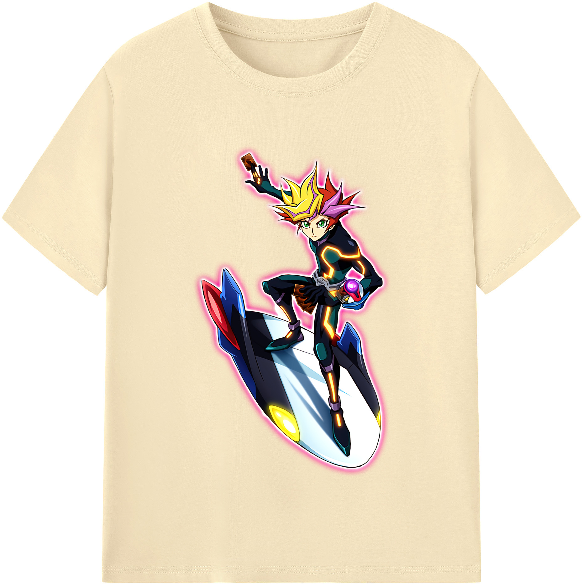 （画像用） 遊☆戯☆王 Yu-Gi-Oh! 綿100％半袖Tシャツ（フロントプリント）