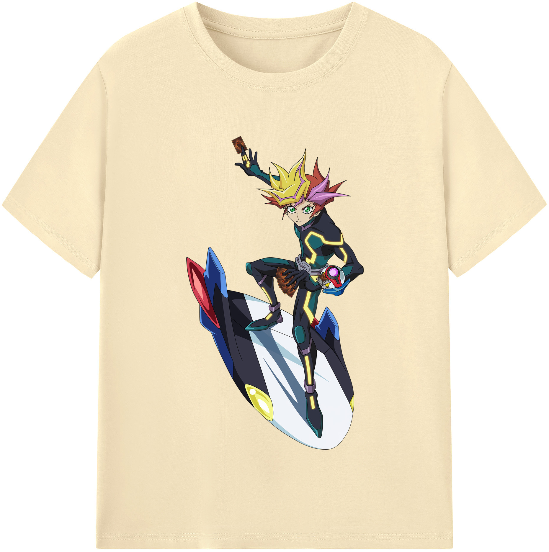（画像用） 遊☆戯☆王 Yu-Gi-Oh! 綿100％半袖Tシャツ（フロントプリント）