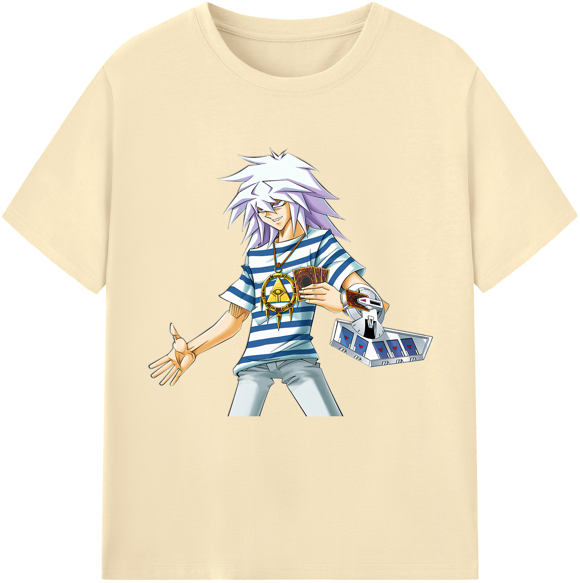 （画像用） 遊☆戯☆王 Yu-Gi-Oh! 綿100％半袖Tシャツ（フロントプリント）