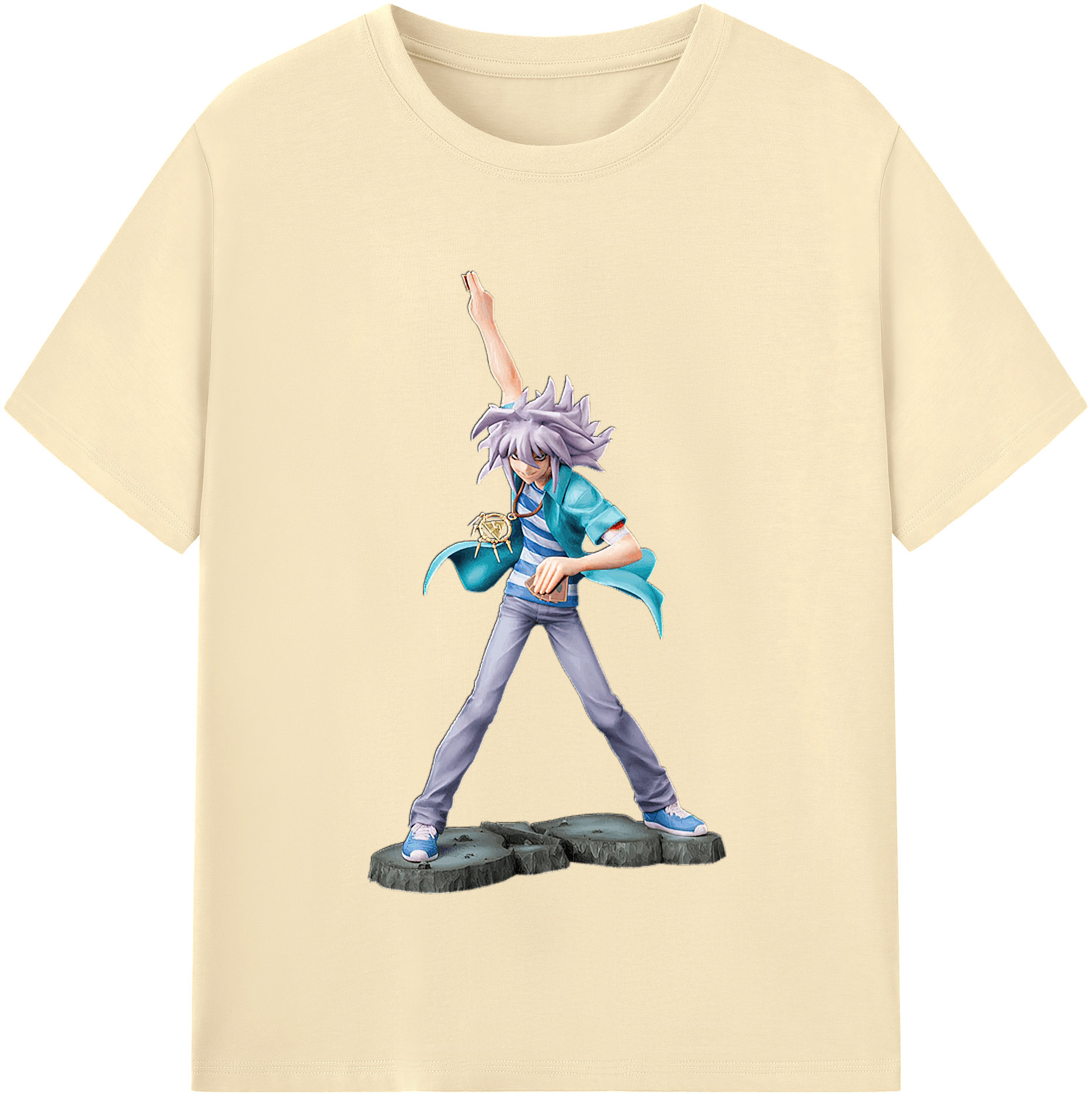 （画像用） 遊☆戯☆王 Yu-Gi-Oh! 綿100％半袖Tシャツ（フロントプリント）