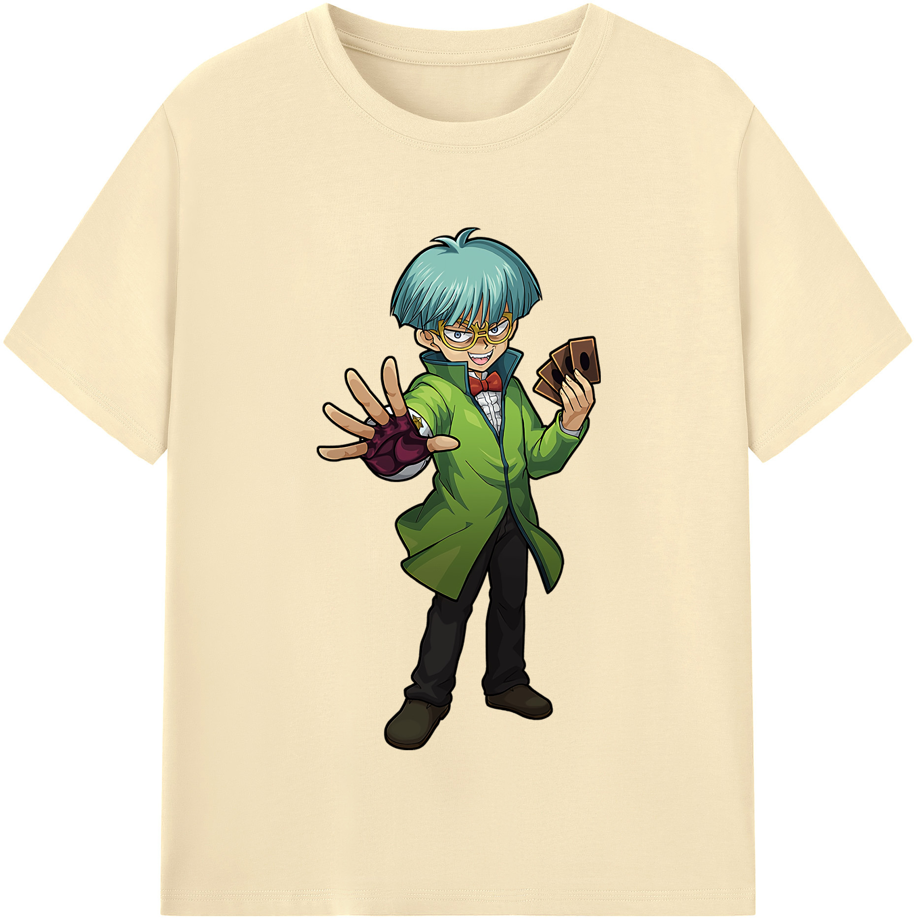 （画像用） 遊☆戯☆王 Yu-Gi-Oh! 綿100％半袖Tシャツ（フロントプリント）