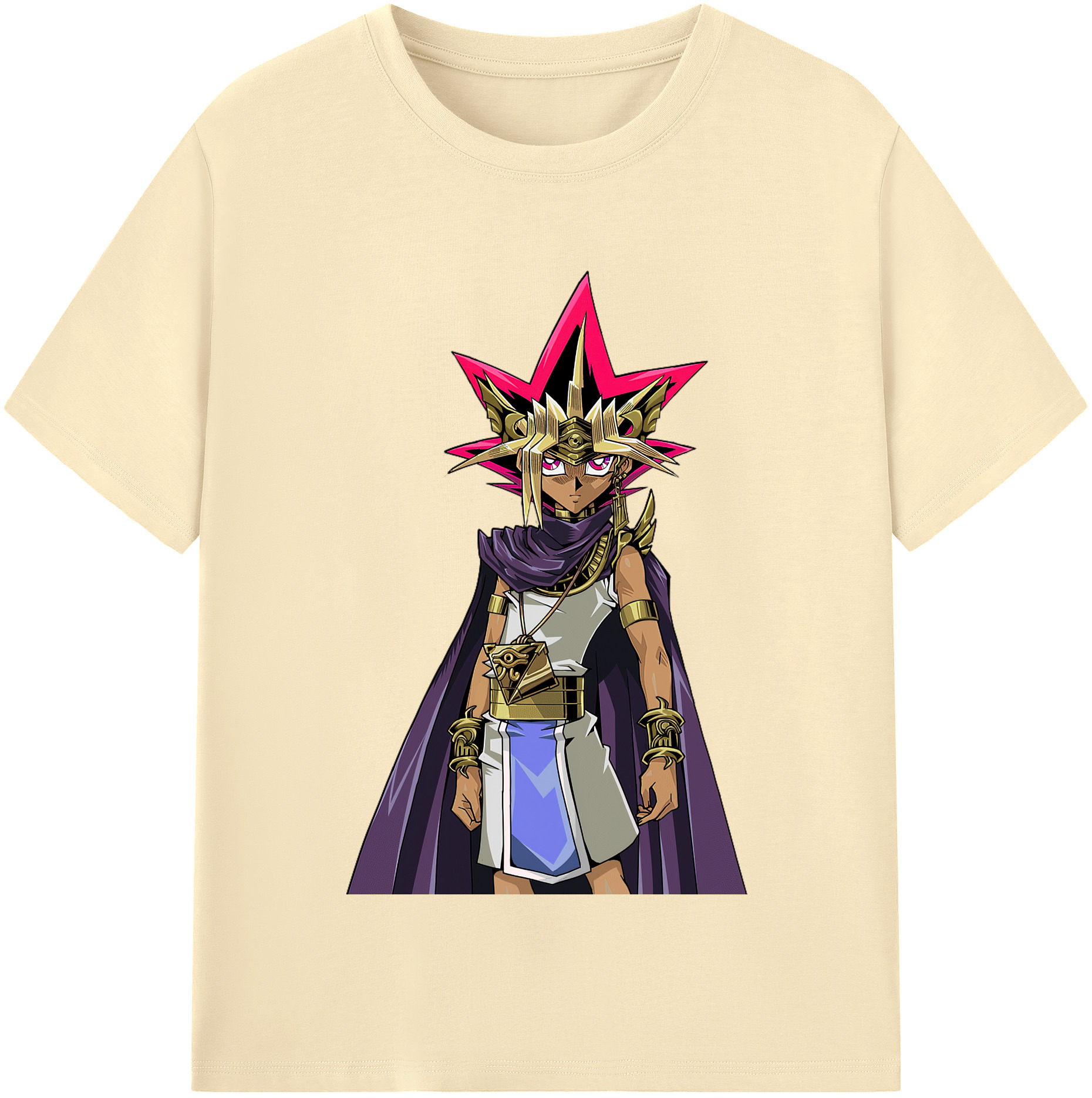 （画像用） 遊☆戯☆王 Yu-Gi-Oh! 綿100％半袖Tシャツ（フロントプリント）