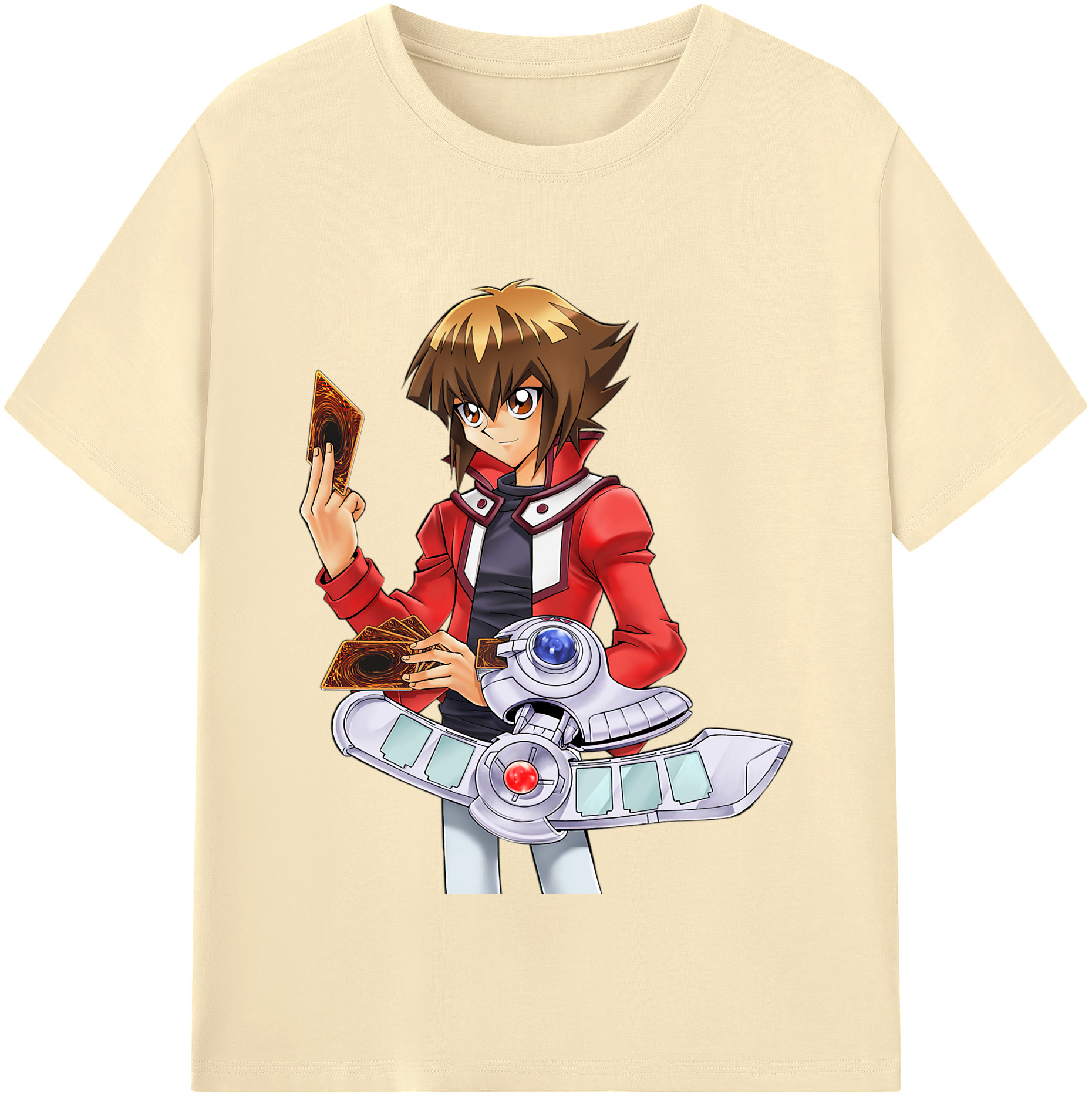 （画像用） 遊☆戯☆王 Yu-Gi-Oh! 綿100％半袖Tシャツ（フロントプリント）