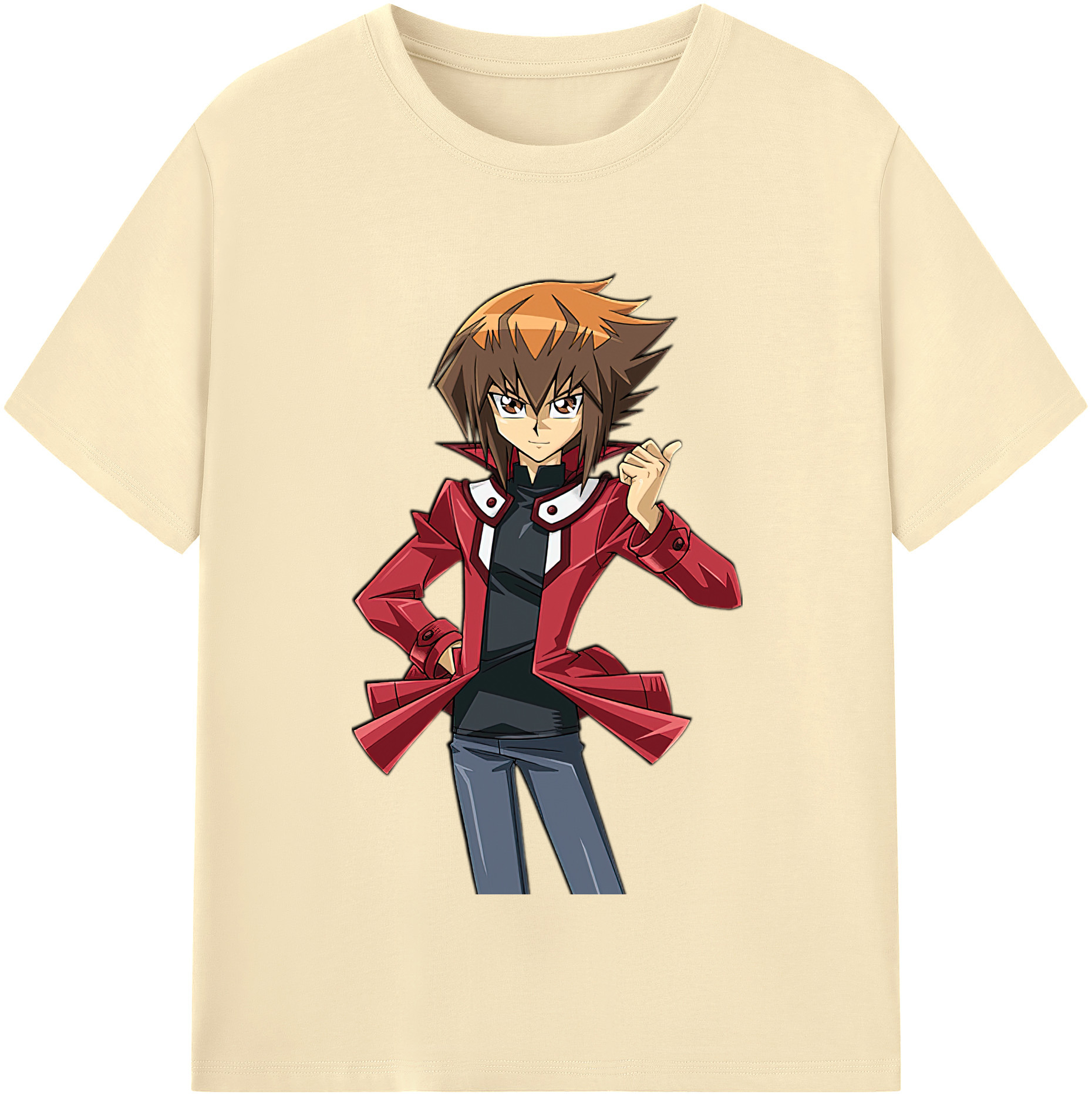（画像用） 遊☆戯☆王 Yu-Gi-Oh! 綿100％半袖Tシャツ（フロントプリント）