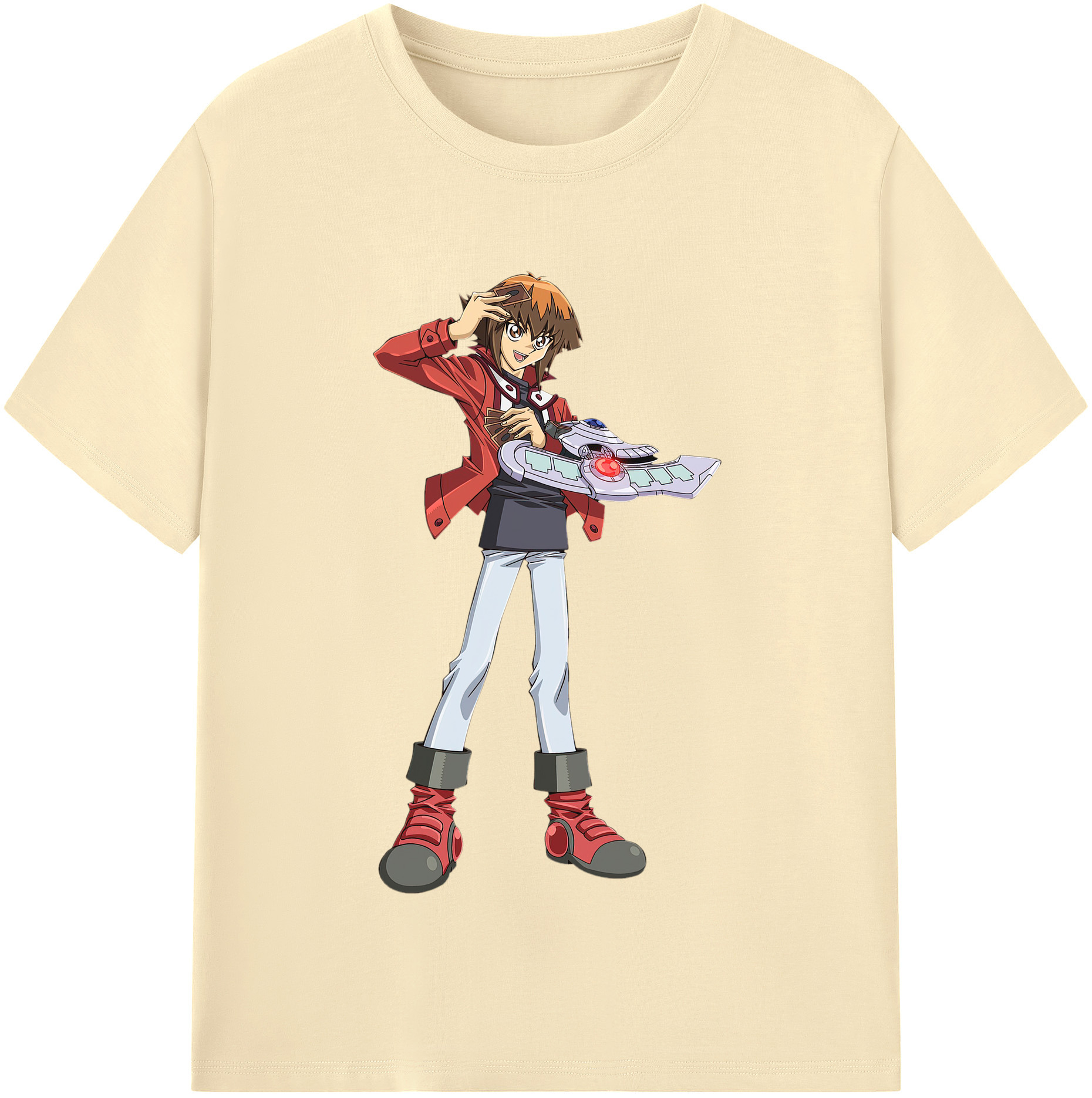 （画像用） 遊☆戯☆王 Yu-Gi-Oh! 綿100％半袖Tシャツ（フロントプリント）