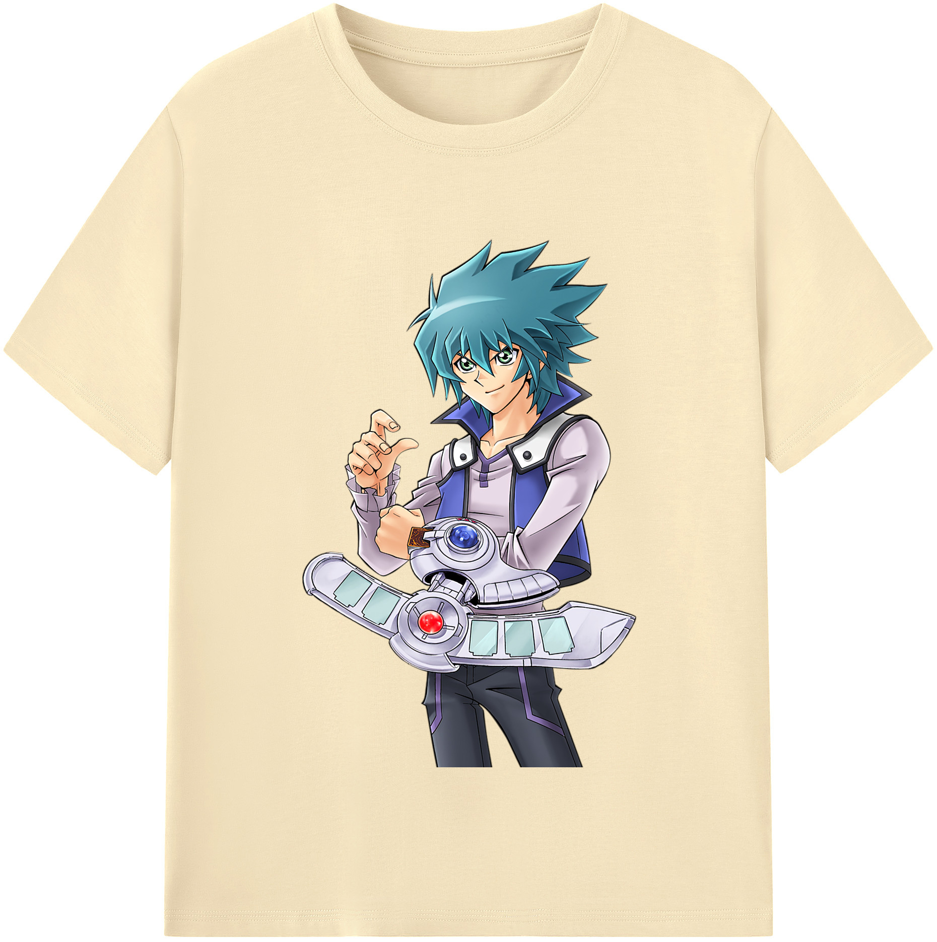 （画像用） 遊☆戯☆王 Yu-Gi-Oh! 綿100％半袖Tシャツ（フロントプリント）