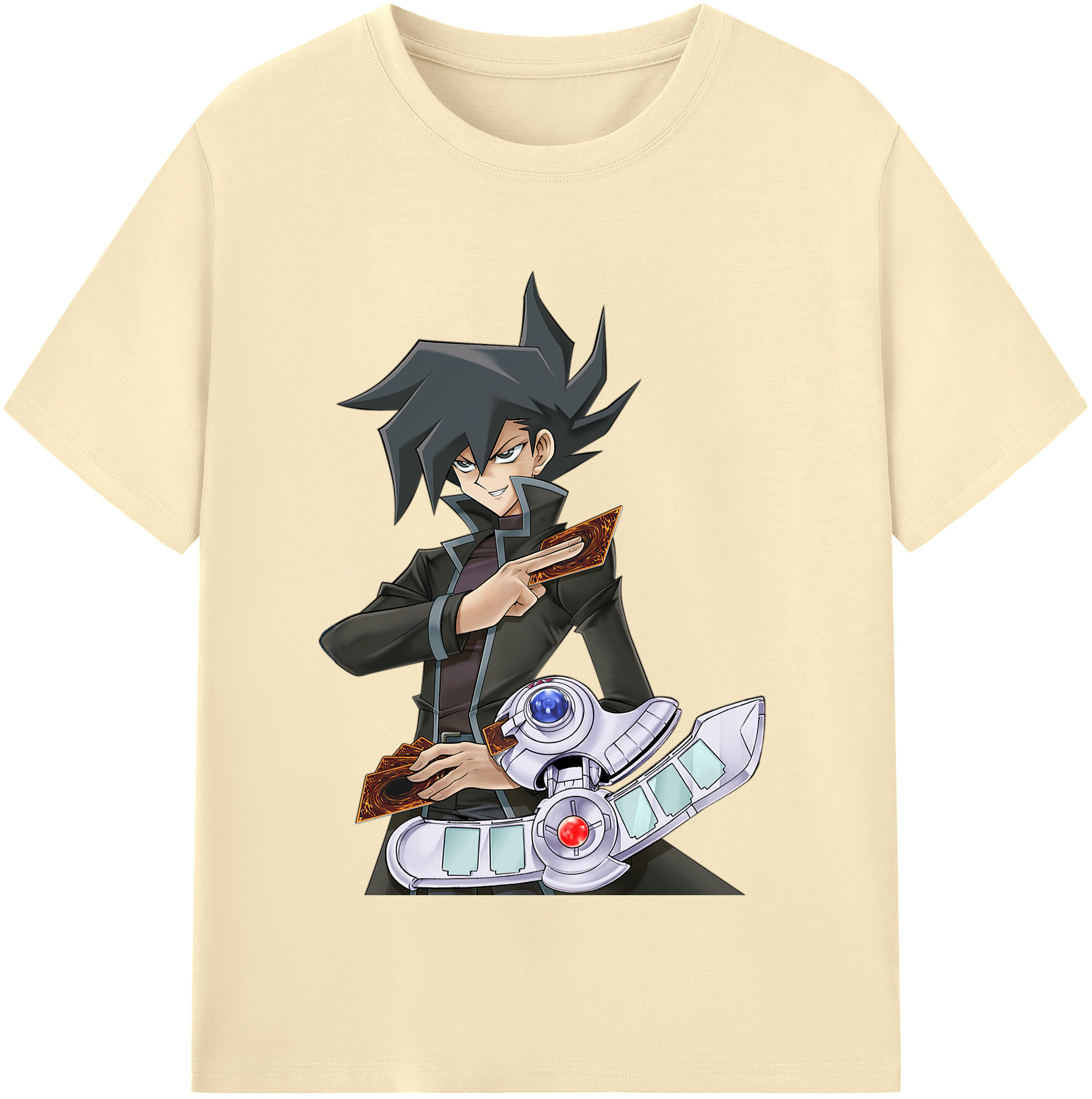 （画像用） 遊☆戯☆王 Yu-Gi-Oh! 綿100％半袖Tシャツ（フロントプリント）