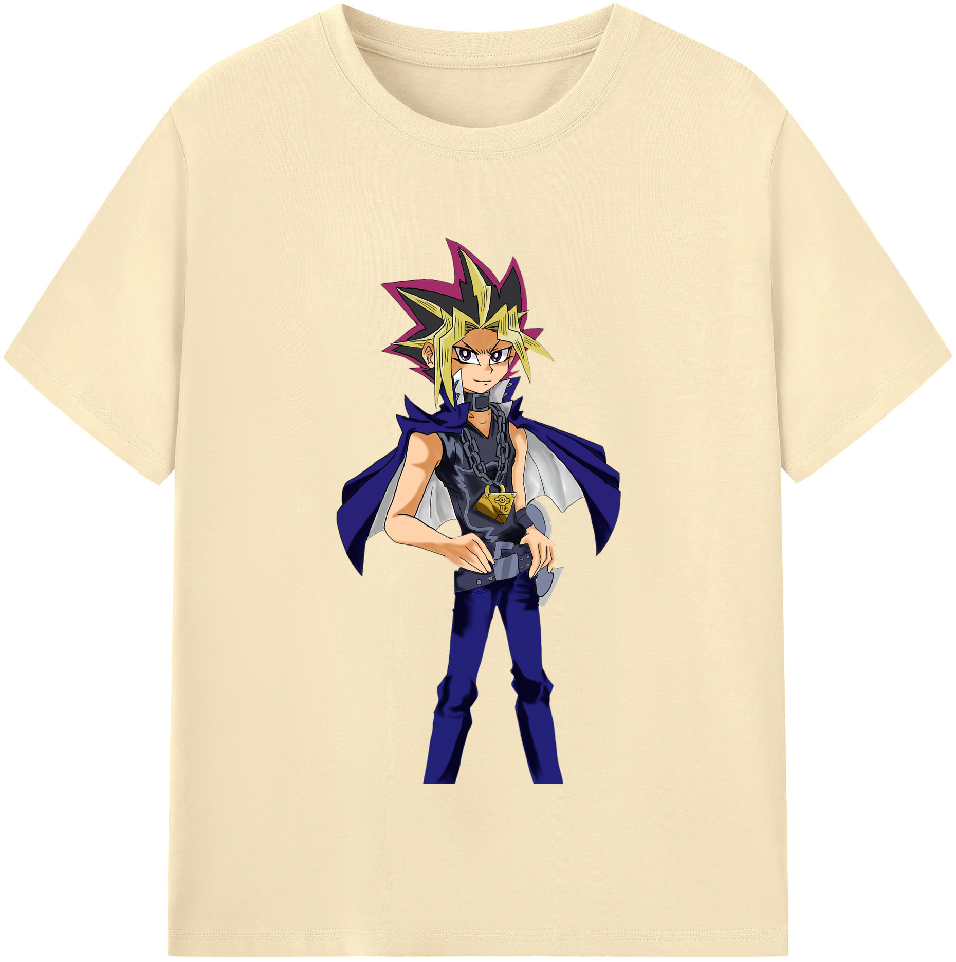 （画像用） 遊☆戯☆王 Yu-Gi-Oh! 綿100％半袖Tシャツ（フロントプリント）