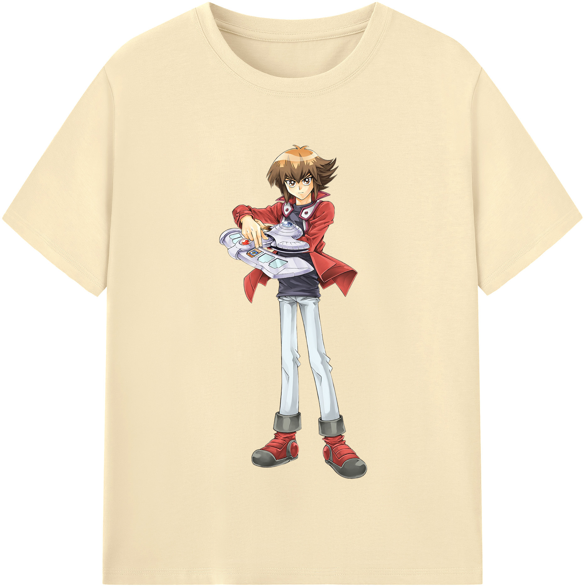（画像用） 遊☆戯☆王 Yu-Gi-Oh! 綿100％半袖Tシャツ（フロントプリント）