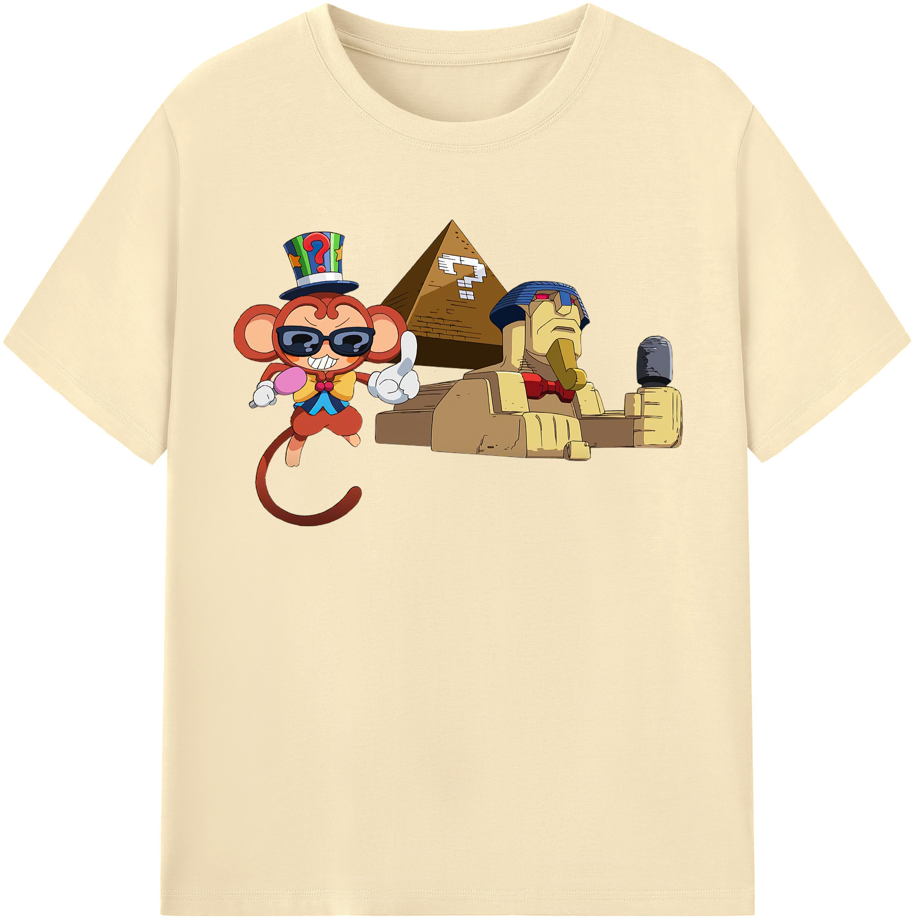 （画像用） 遊☆戯☆王 Yu-Gi-Oh! 綿100％半袖Tシャツ（フロントプリント）
