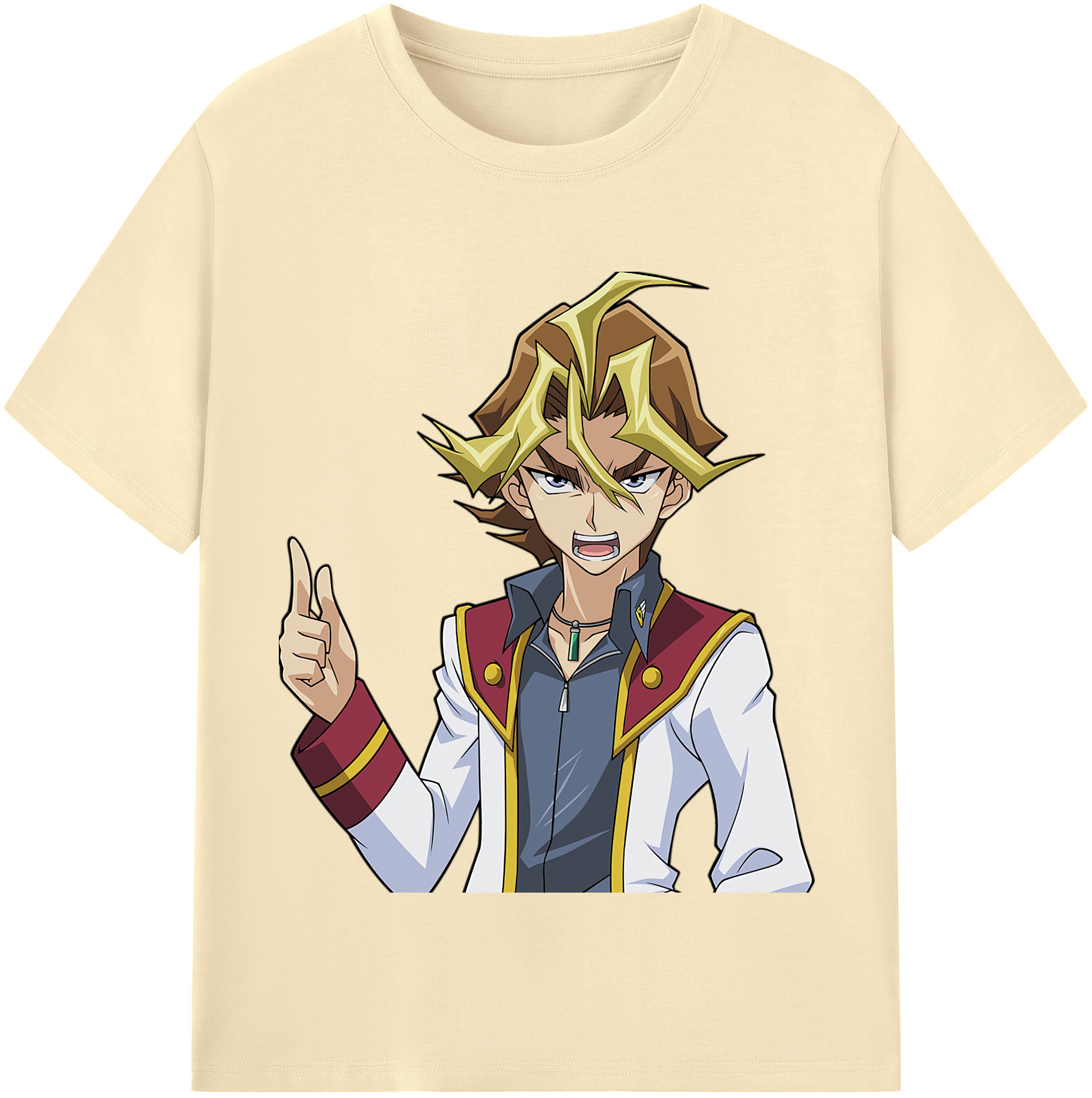 （画像用） 遊☆戯☆王 Yu-Gi-Oh! 綿100％半袖Tシャツ（フロントプリント）