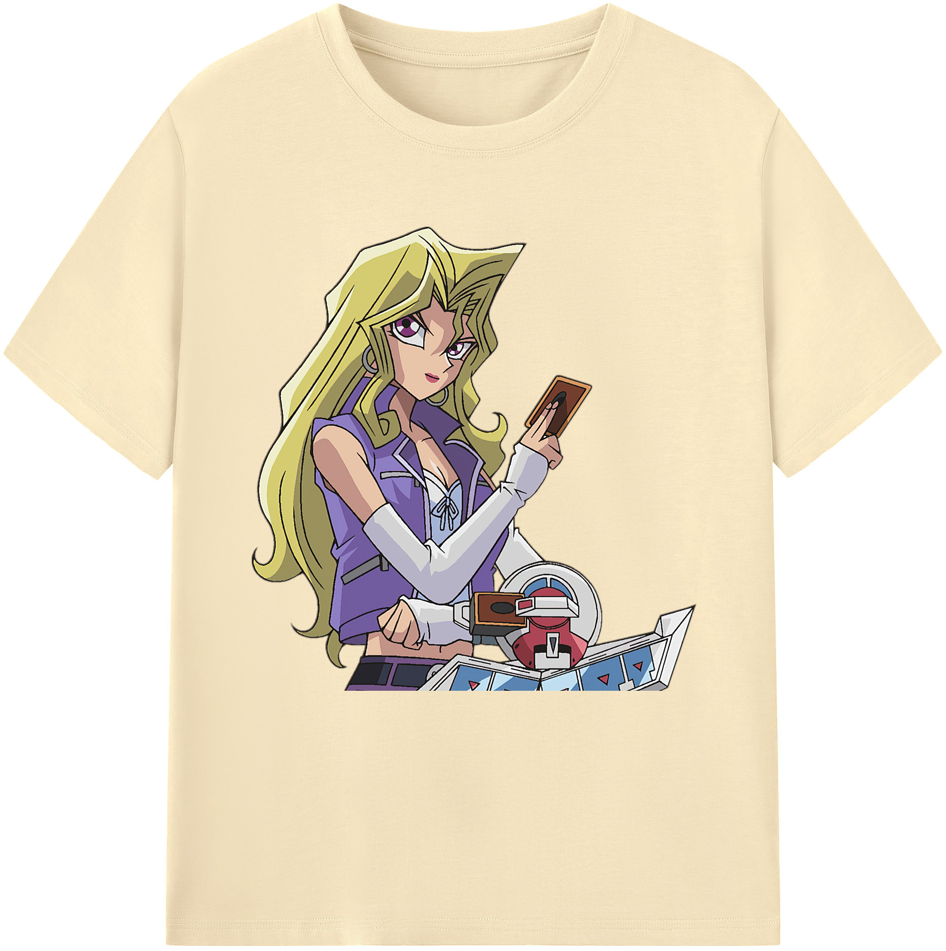 （画像用） 遊☆戯☆王 Yu-Gi-Oh! 綿100％半袖Tシャツ（フロントプリント）