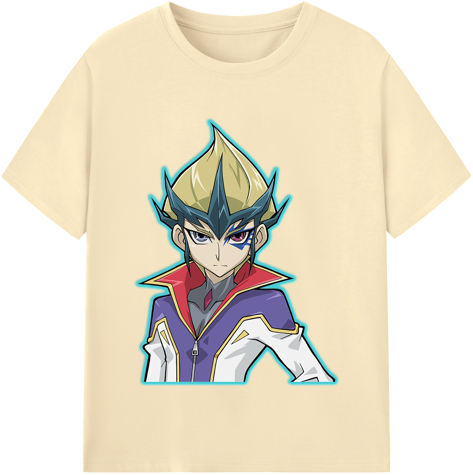 （画像用） 遊☆戯☆王 Yu-Gi-Oh! 綿100％半袖Tシャツ（フロントプリント）