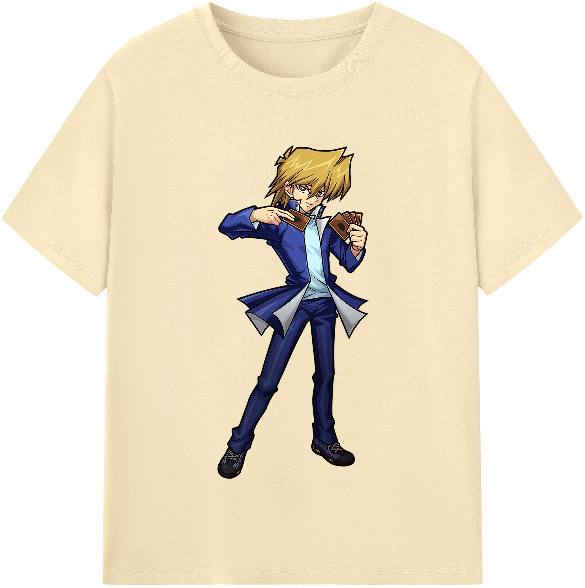 （画像用） 遊☆戯☆王 Yu-Gi-Oh! 綿100％半袖Tシャツ（フロントプリント）
