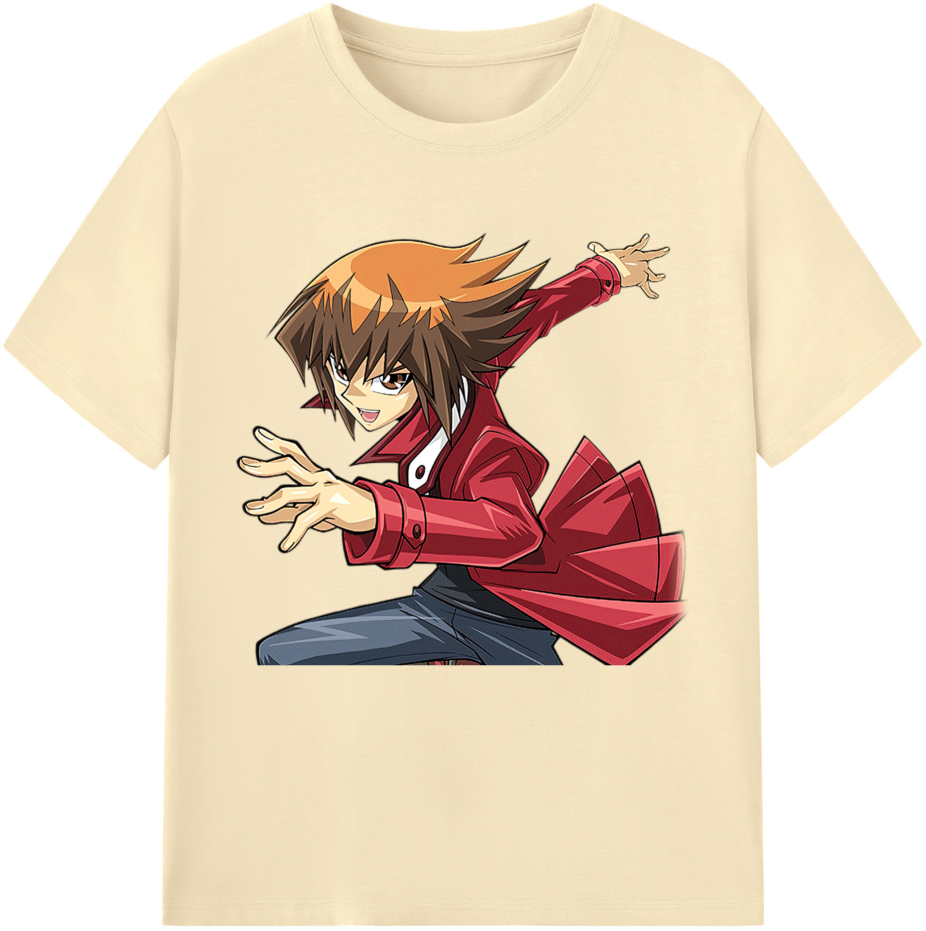 （画像用） 遊☆戯☆王 Yu-Gi-Oh! 綿100％半袖Tシャツ（フロントプリント）