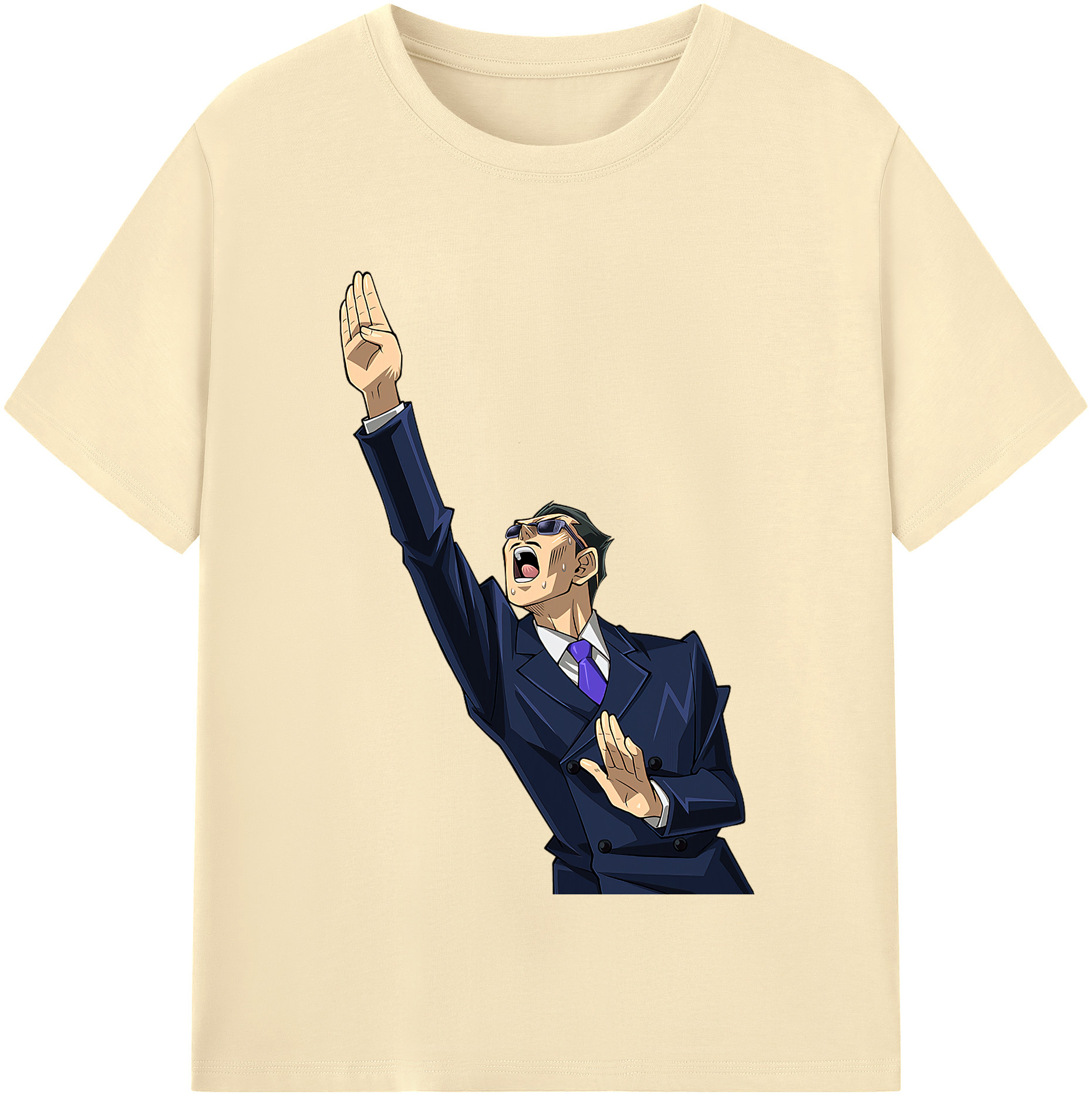 （画像用） 遊☆戯☆王 Yu-Gi-Oh! 綿100％半袖Tシャツ（フロントプリント）