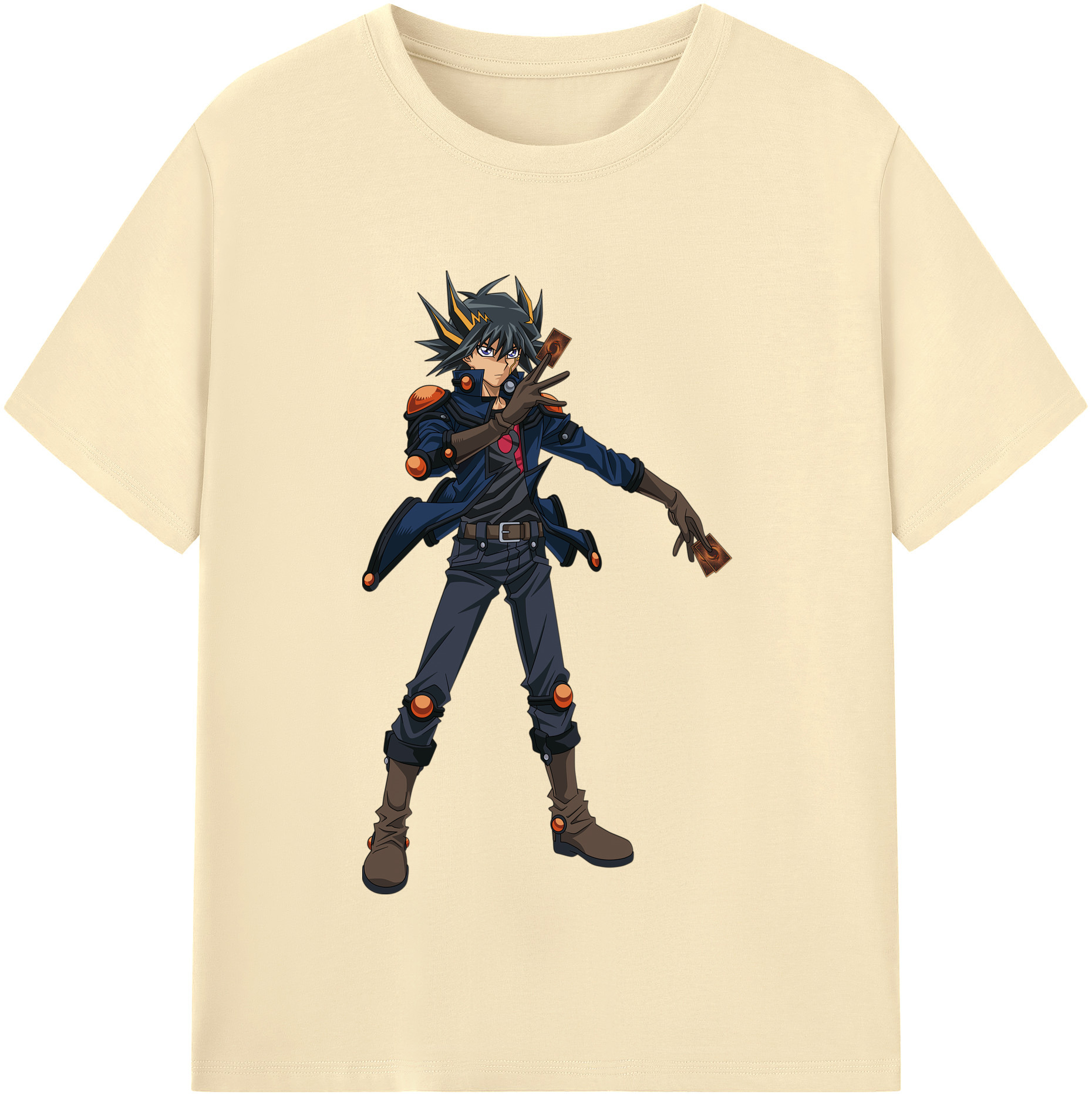 （画像用） 遊☆戯☆王 Yu-Gi-Oh! 綿100％半袖Tシャツ（フロントプリント）