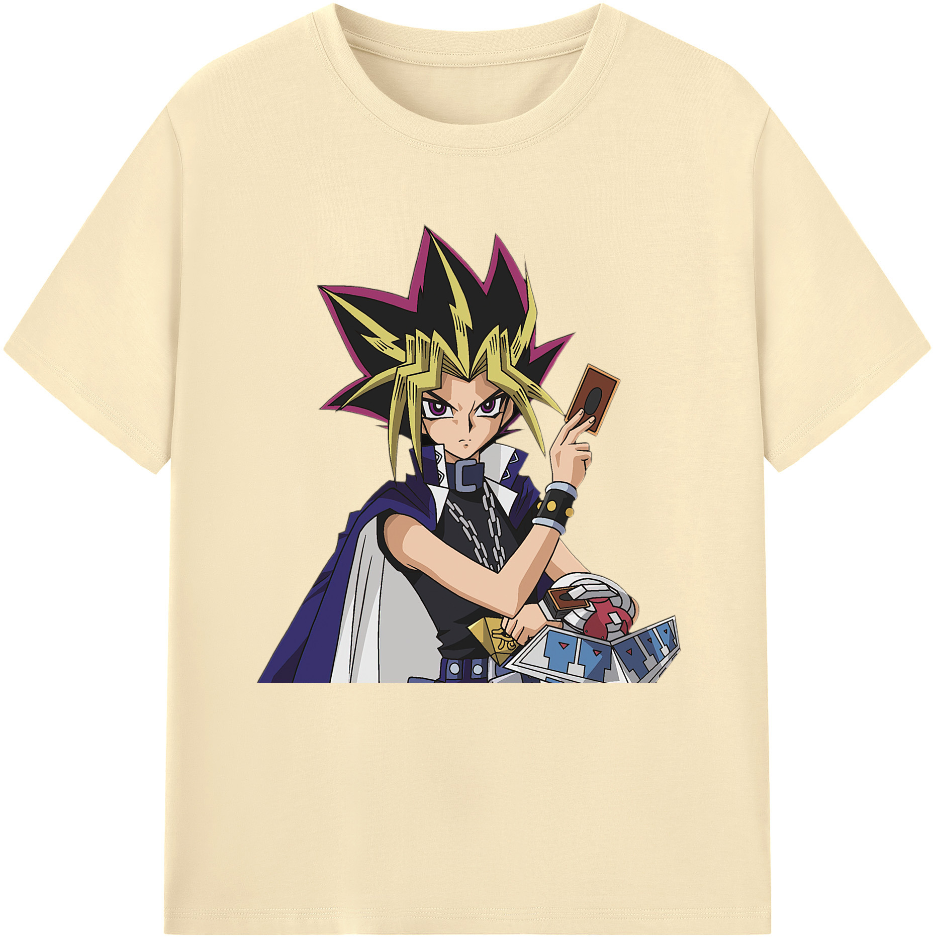 （画像用） 遊☆戯☆王 Yu-Gi-Oh! 綿100％半袖Tシャツ（フロントプリント）