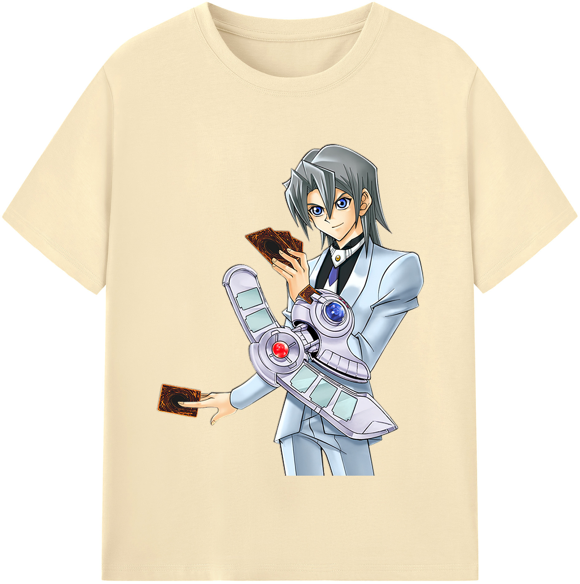 （画像用） 遊☆戯☆王 Yu-Gi-Oh! 綿100％半袖Tシャツ（フロントプリント）