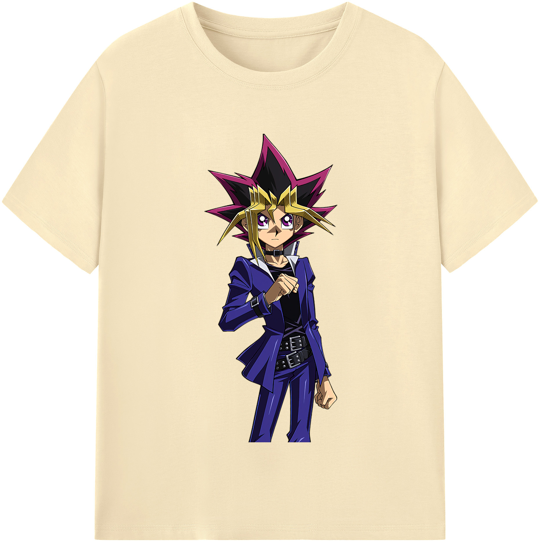 （画像用） 遊☆戯☆王 Yu-Gi-Oh! 綿100％半袖Tシャツ（フロントプリント）