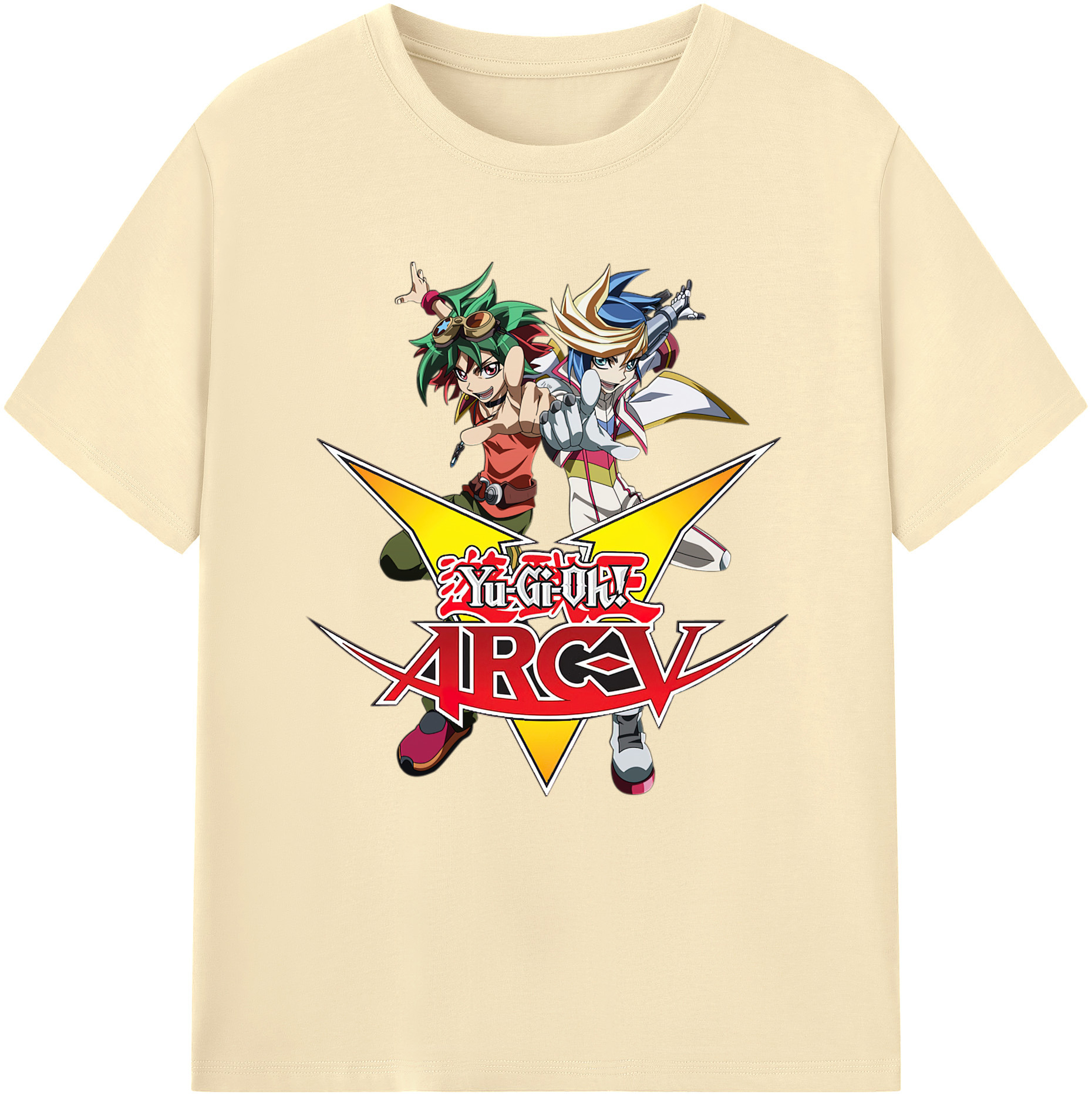 （画像用） 遊☆戯☆王 Yu-Gi-Oh! 綿100％半袖Tシャツ（フロントプリント）